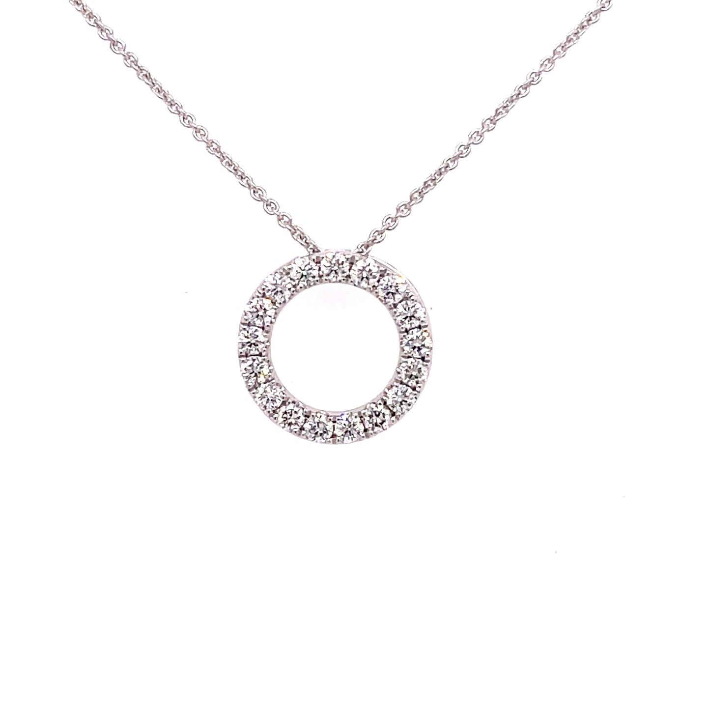 Diamond Circle Pendant - 0.35cts Gardiner Brothers