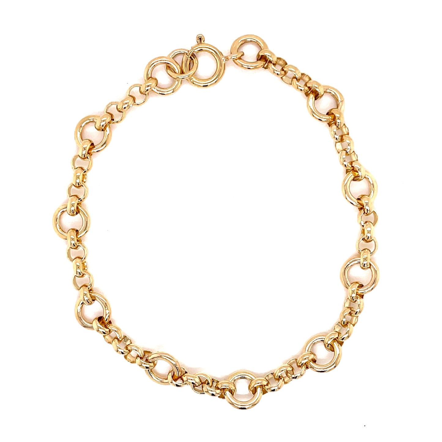 Yellow Gold Rio Style Bracelet Gardiner Brothers