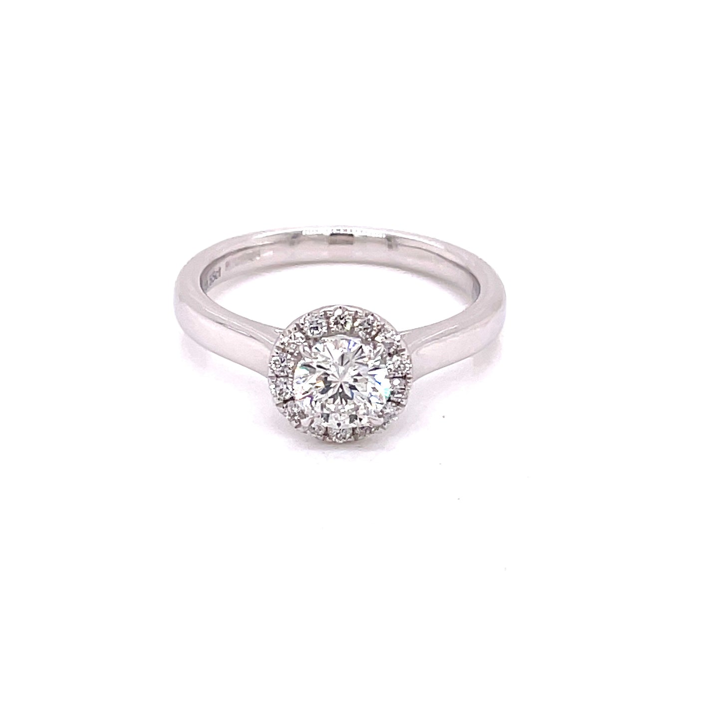 Aurora Cut Diamond Halo Ring - 0.70cts Gardiner Brothers