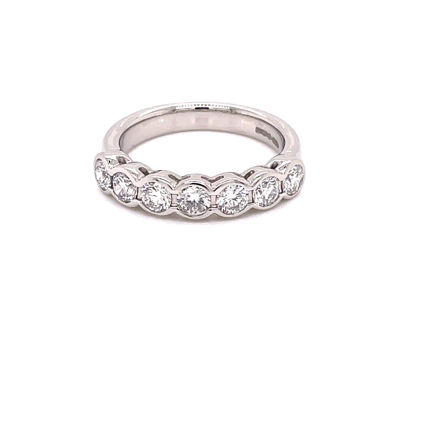 Round Brilliant Cut 7 Stone Diamond Ring - 1.00cts Gardiner Brothers
