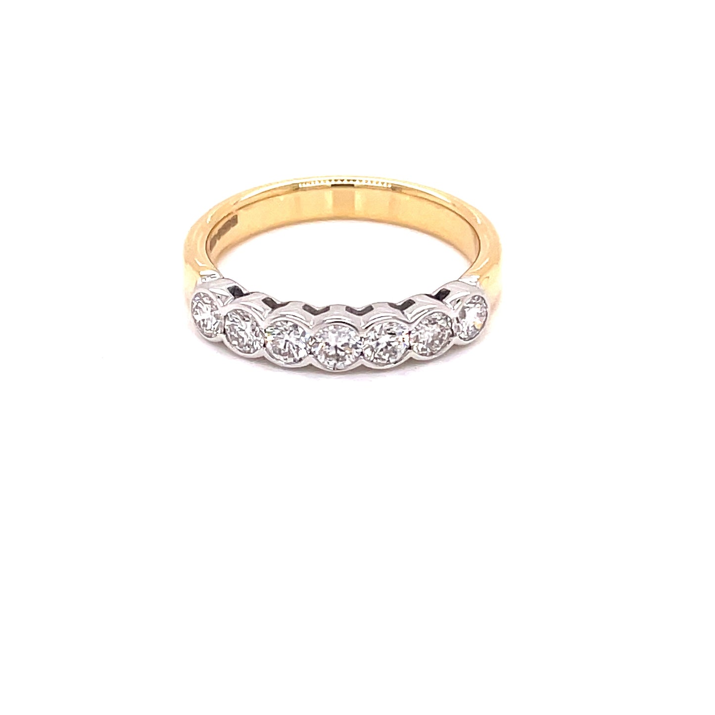 Round Brilliant Cut 7 Stone Diamond Ring - 0.75cts Gardiner Brothers
