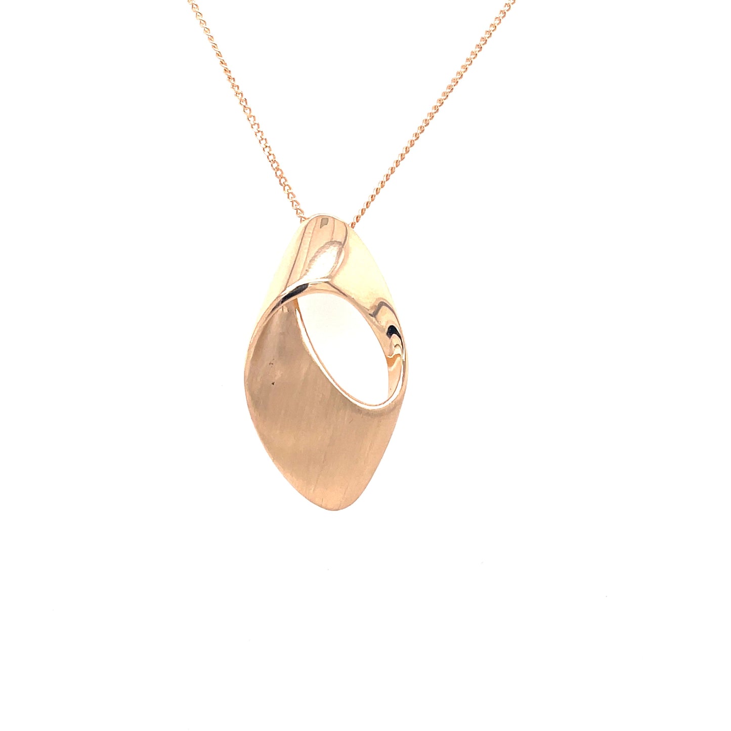 Yellow Gold Wrap-Over Style Pendant Gardiner Brothers