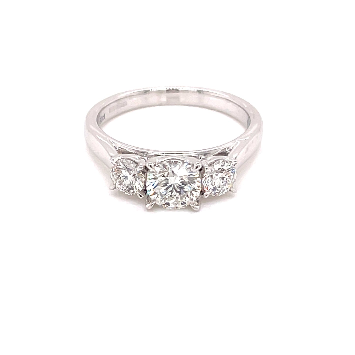 Aurora 3 Stone Diamond Ring - 1.06cts Gardiner Brothers