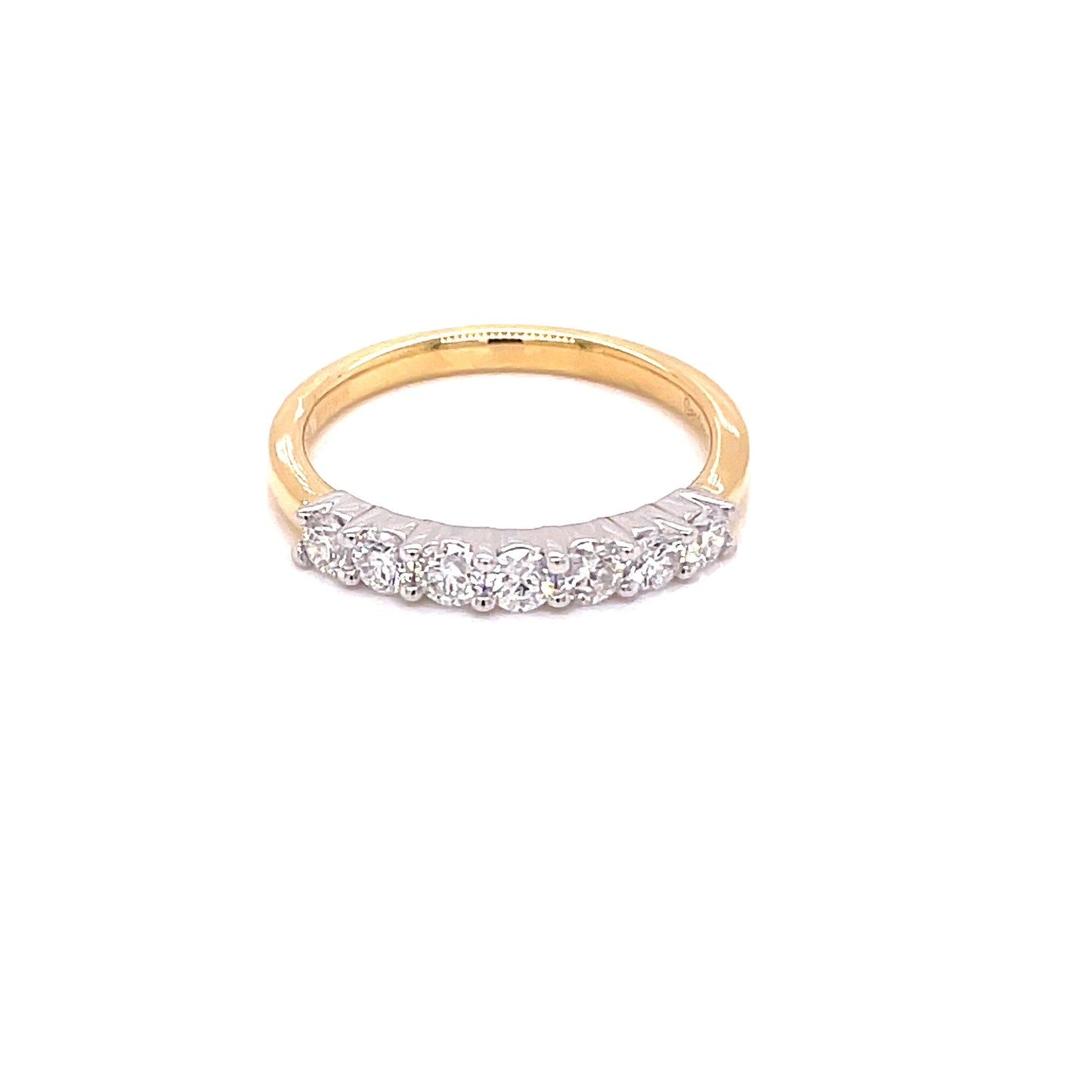 Round Brilliant Cut Diamond 7 Stone Ring - 0.50cts Gardiner Brothers