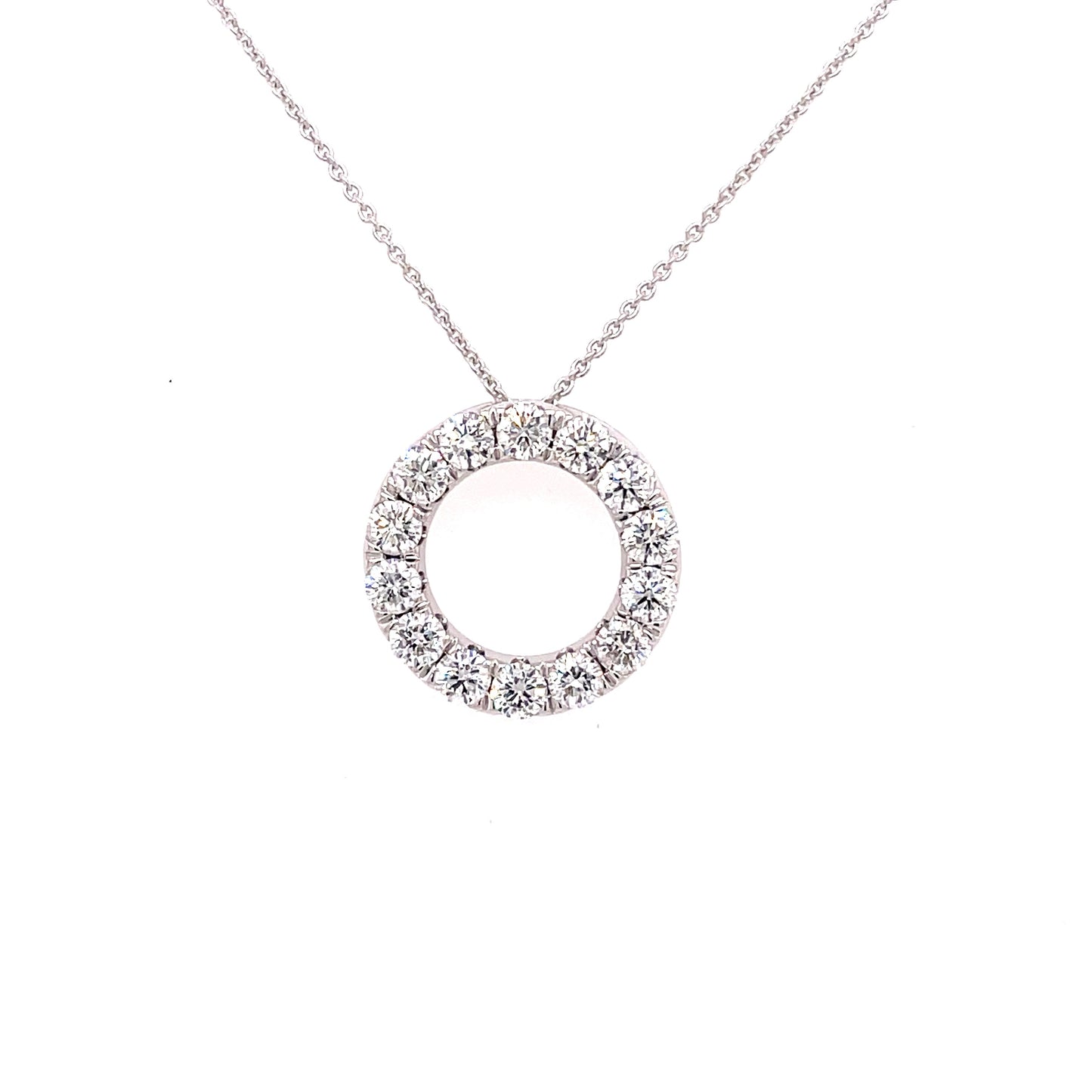 Diamond Circle Pendant - 1.00cts Gardiner Brothers