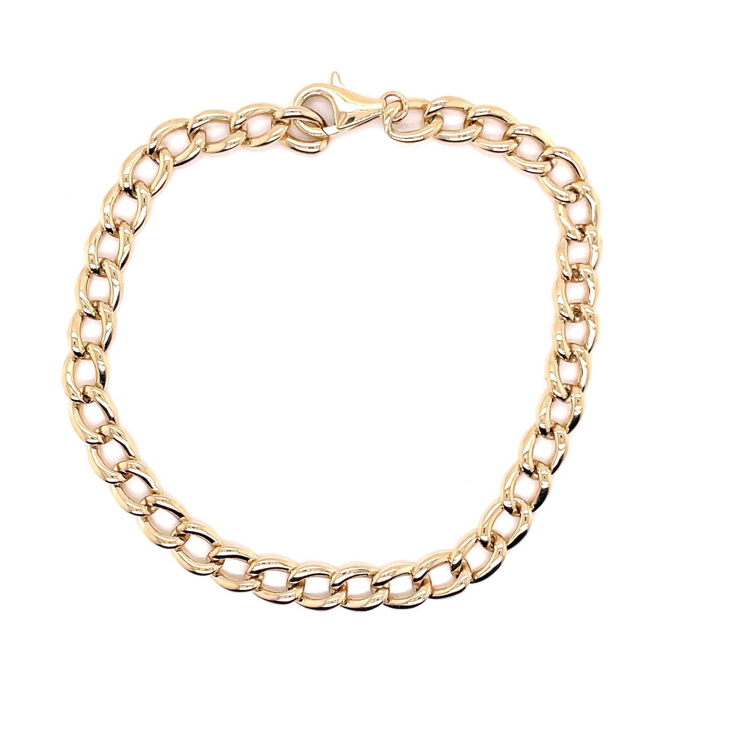 Yellow Gold Curb Bracelet Gardiner Brothers