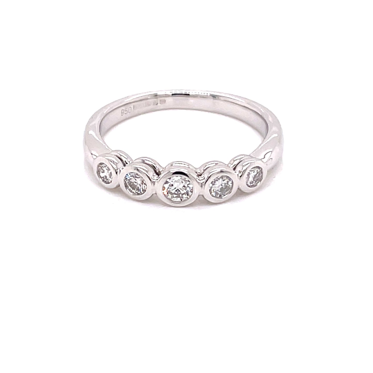 Round Brilliant Cut Diamond 5 Stone Ring Gardiner Brothers