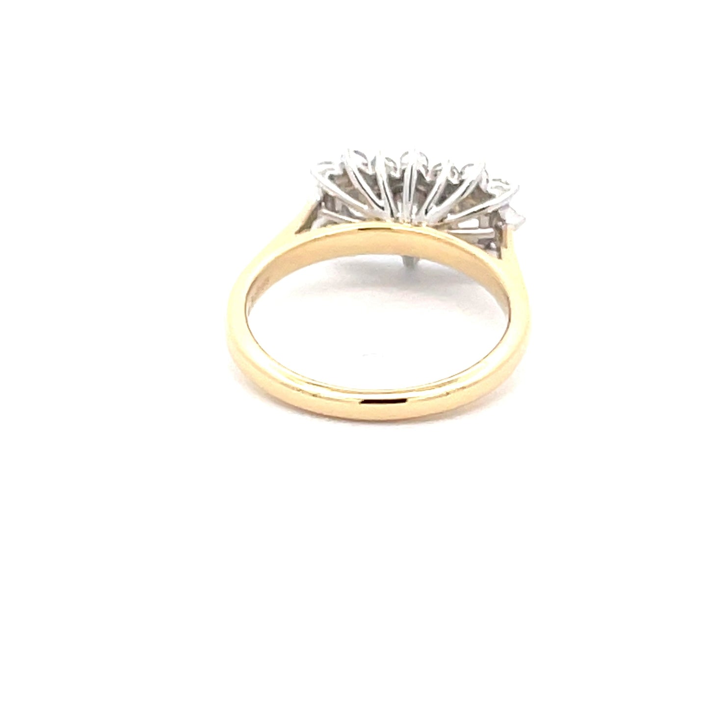 3 Oval Shaped Diamond Cluster Style Ring - 1.15cts Gardiner Brothers