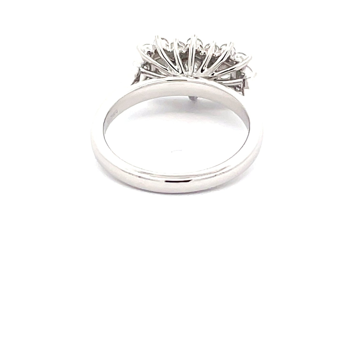 3 Oval Shaped Diamond Cluster Style Ring - 1.15cts Gardiner Brothers