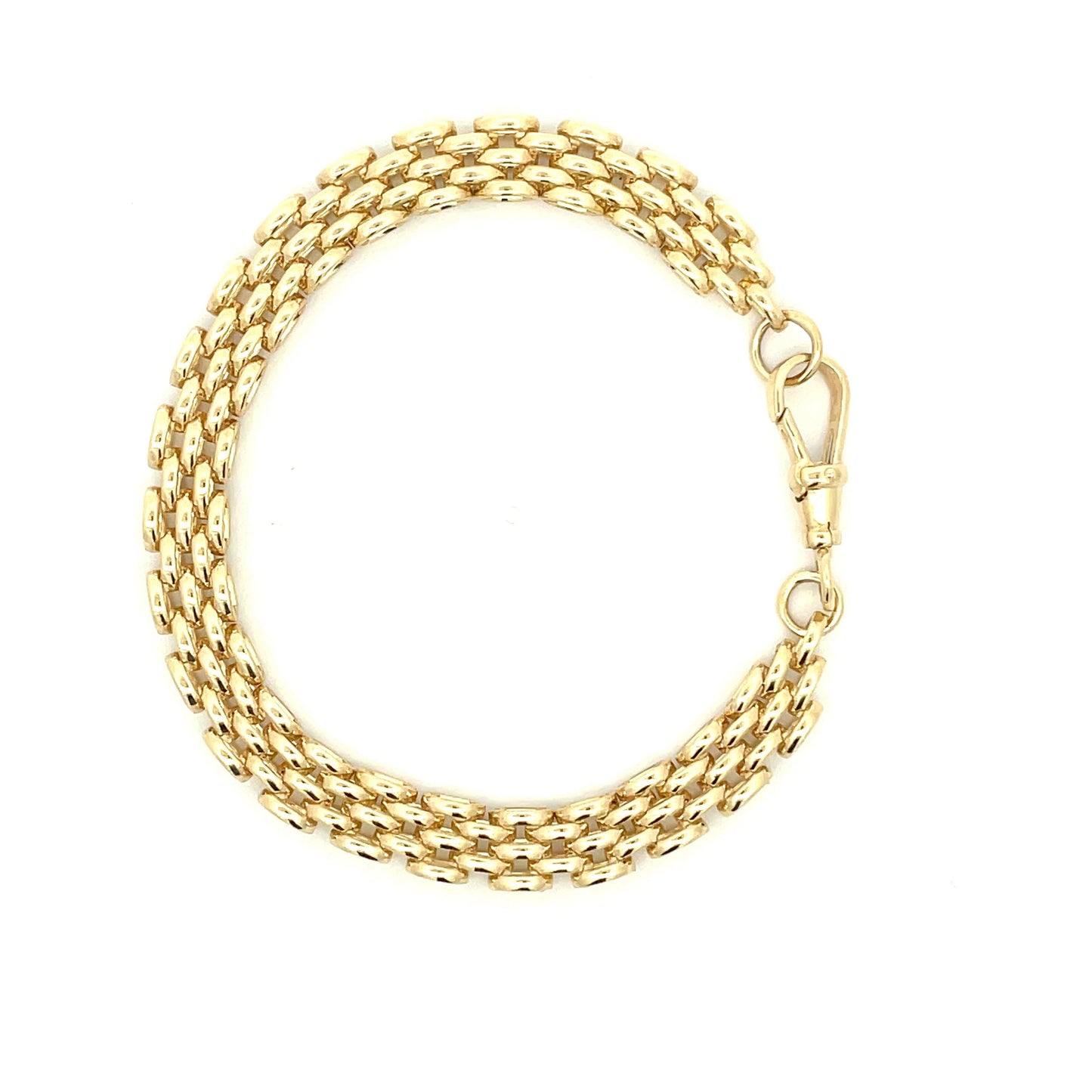 Yellow Gold Panther Style Bracelet Gardiner Brothers