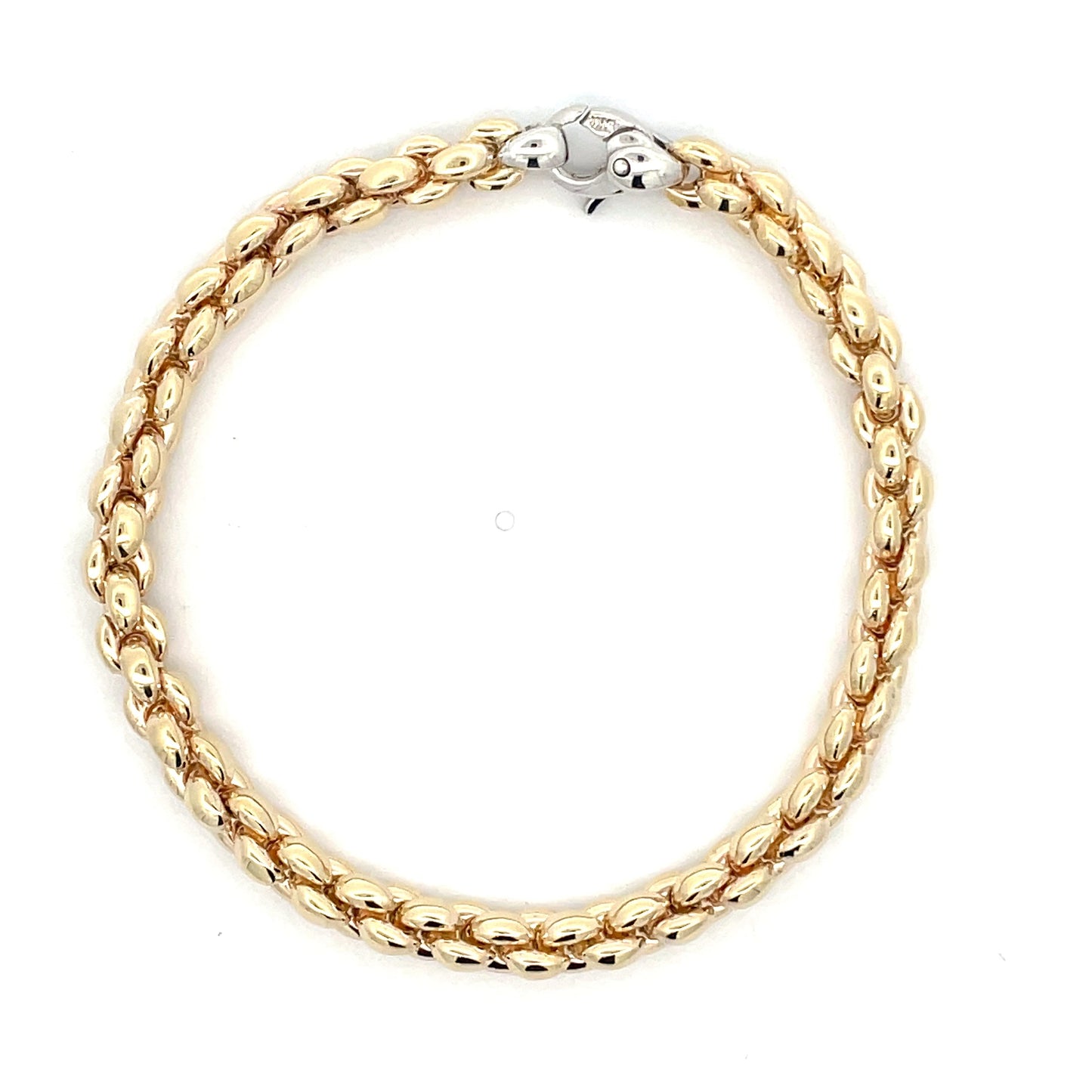 Yellow Gold Tight Link Bracelet Gardiner Brothers