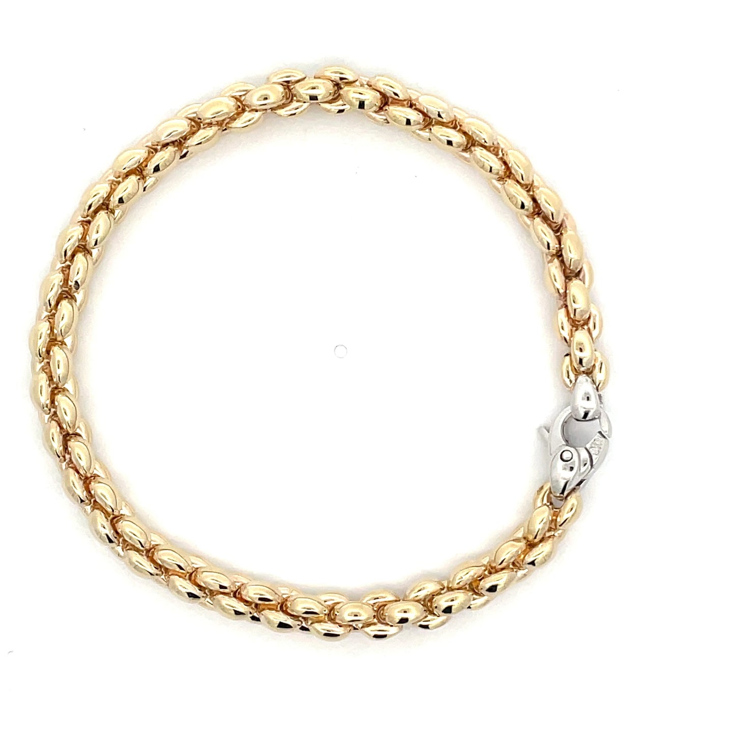 Yellow Gold Tight Link Bracelet Gardiner Brothers