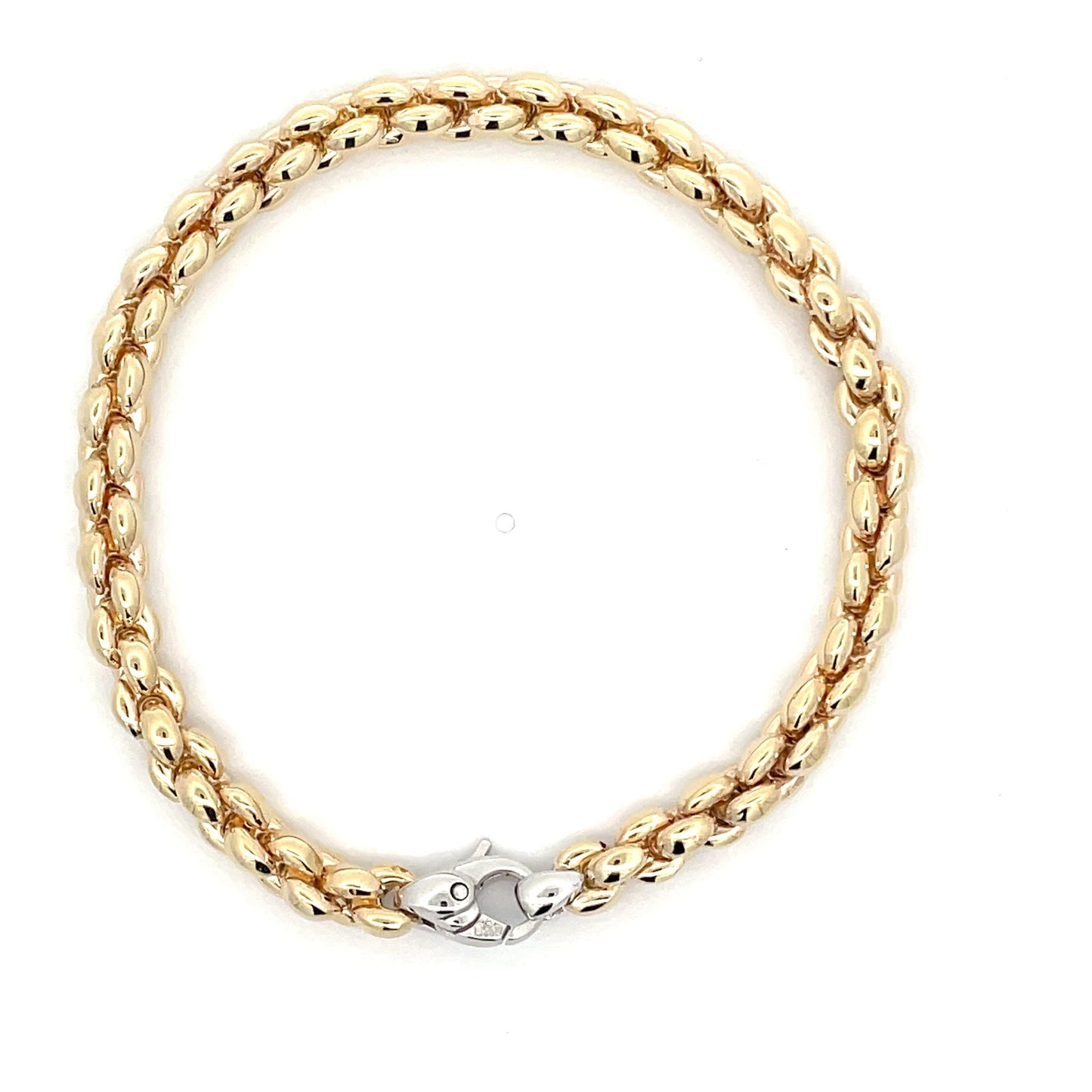 Yellow Gold Tight Link Bracelet Gardiner Brothers