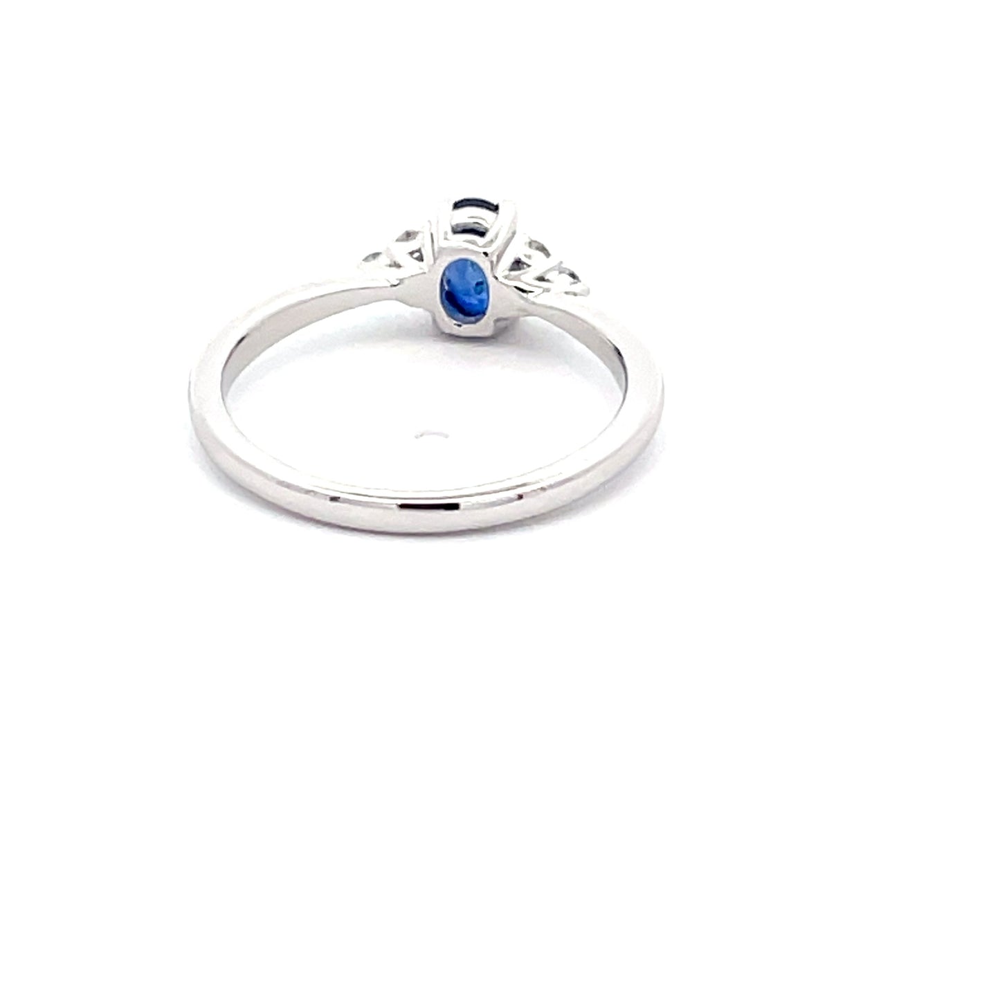 Sapphire and Round brilliant Cut Diamond Ring Gardiner Brothers