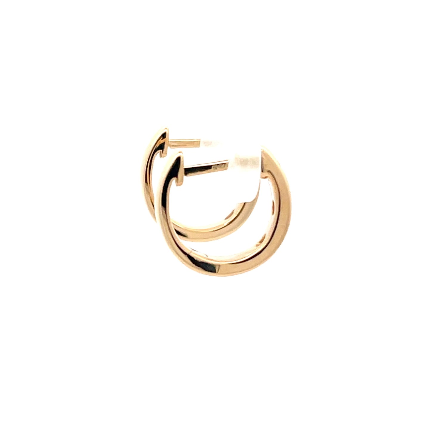 Round Brilliant Cut Diamond Hoop Earrings Gardiner Brothers