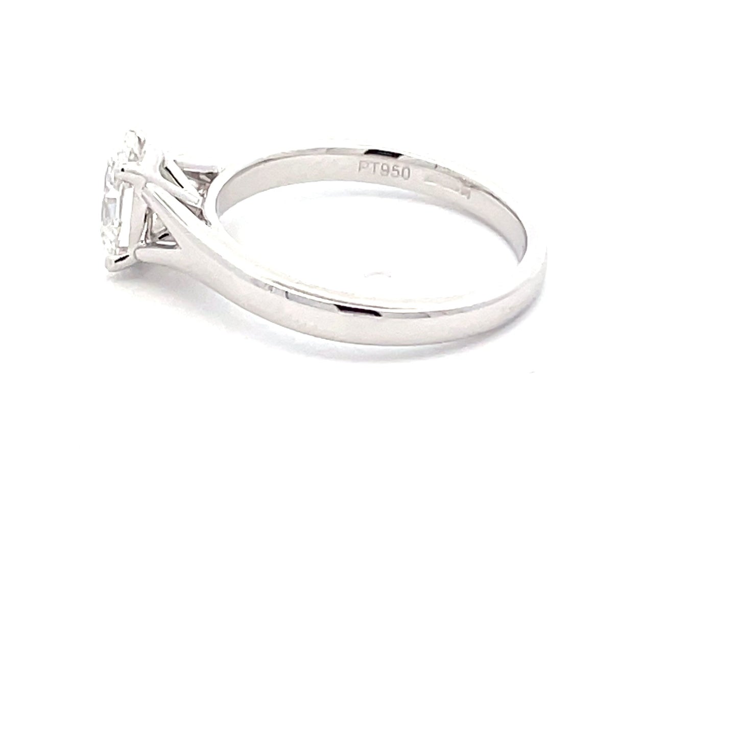 Oval Diamond Solitaire Ring - 0.90cts Gardiner Brothers