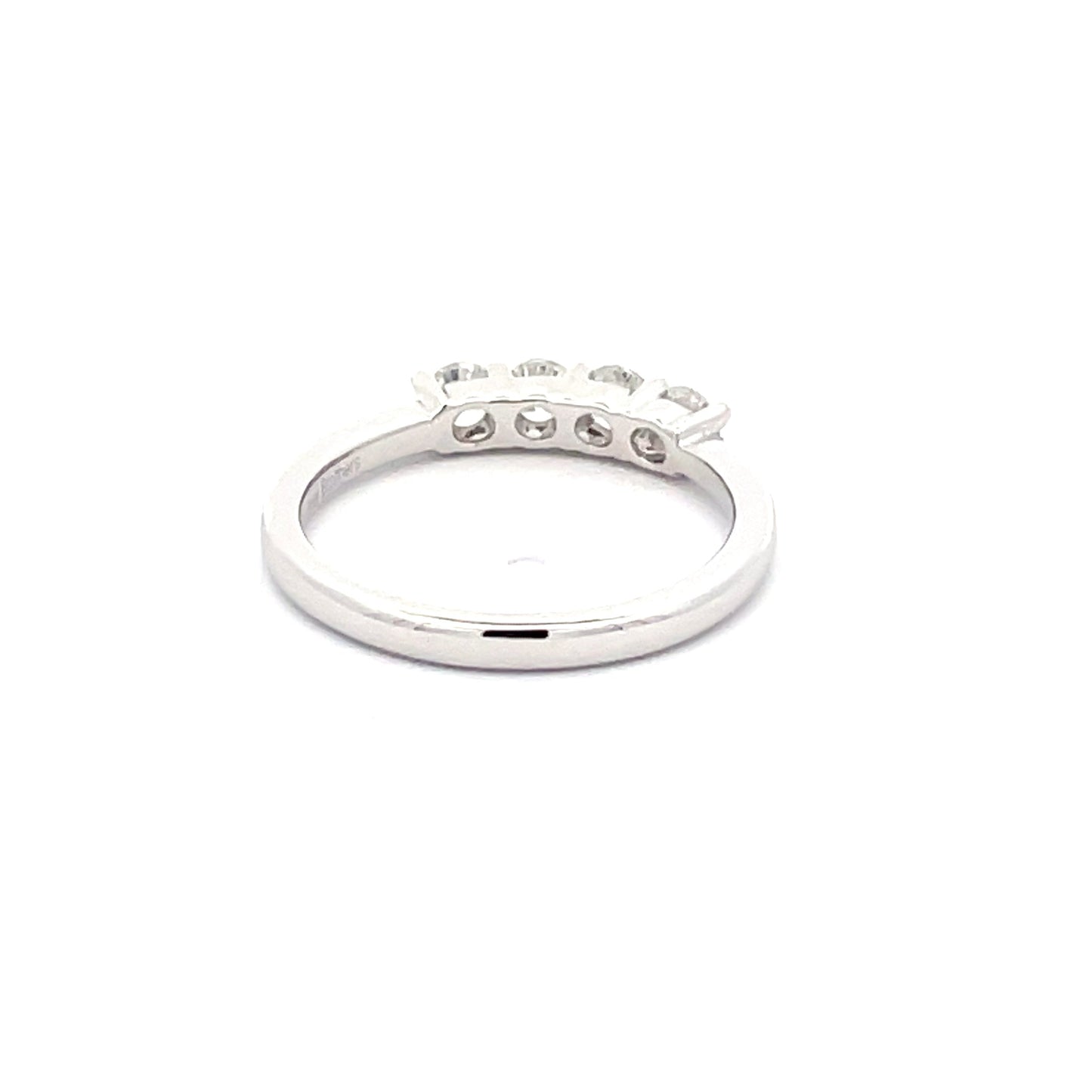 Round Brilliant Cut 4 Stone Eternity Ring - 0.50cts Gardiner Brothers