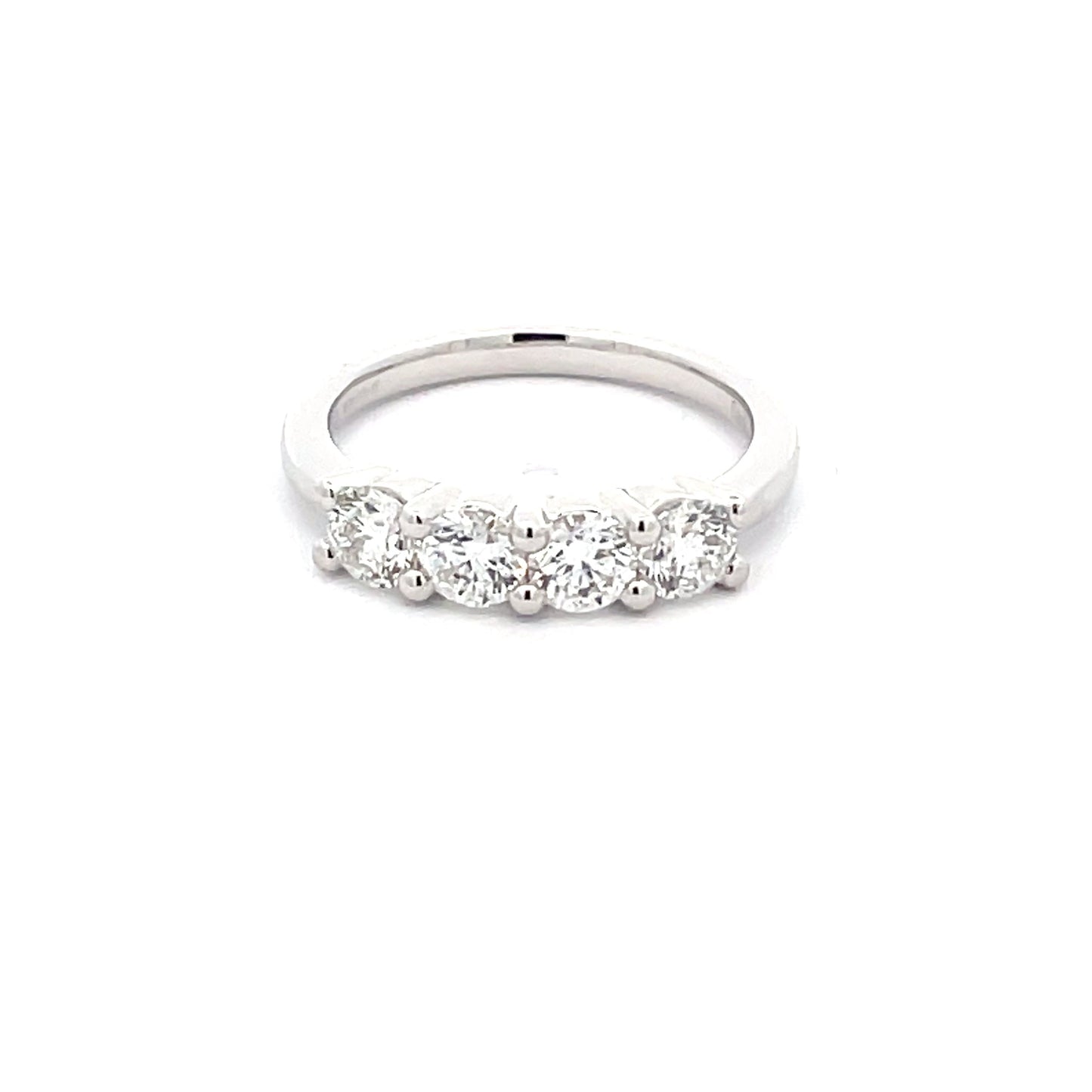 Round Brilliant cut Diamond 4 Stone ring - 1.20cts Gardiner Brothers