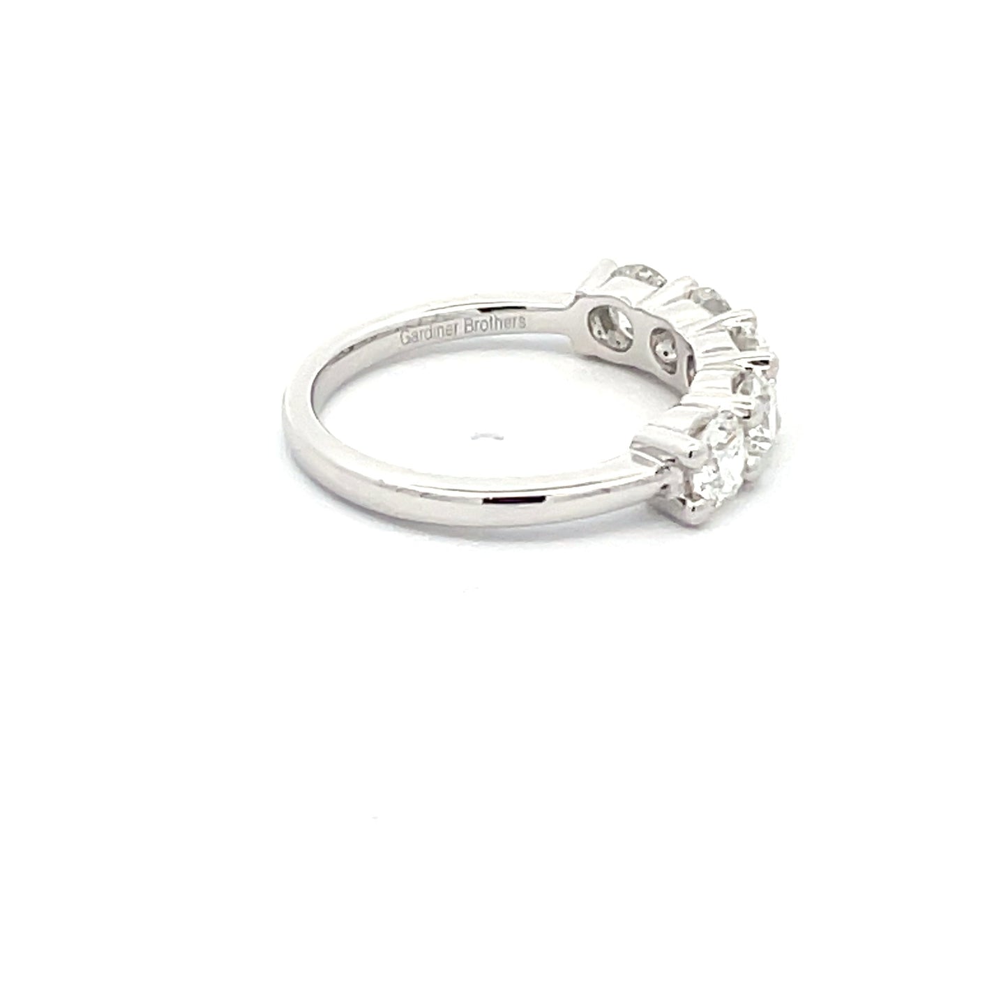 Round Brilliant cut Diamond 5 Stone ring - 1.60cts Gardiner Brothers
