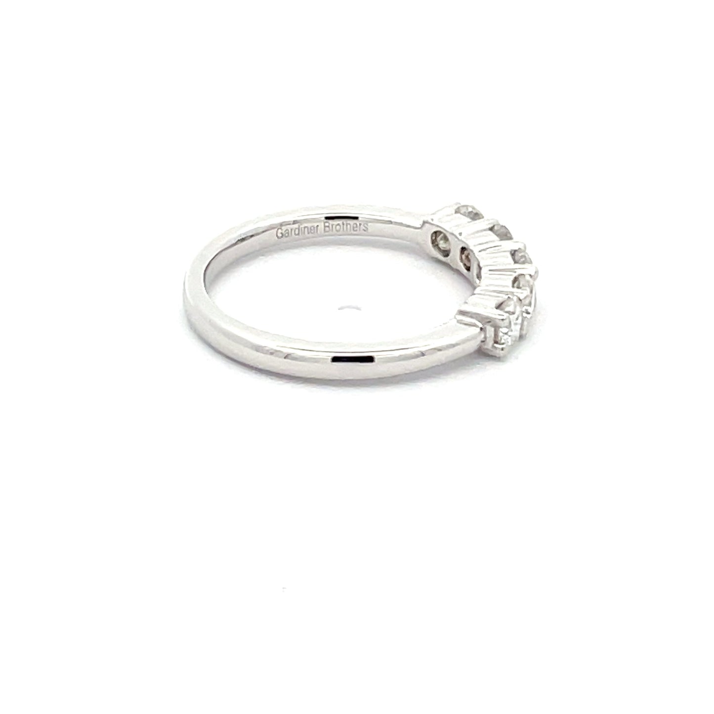 Round Brilliant cut Diamond 5 Stone ring - 0.73cts Gardiner Brothers