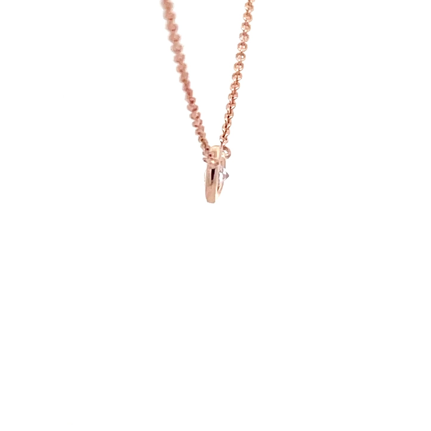 Round Brilliant Cut Diamond Solitaire Necklet Gardiner Brothers