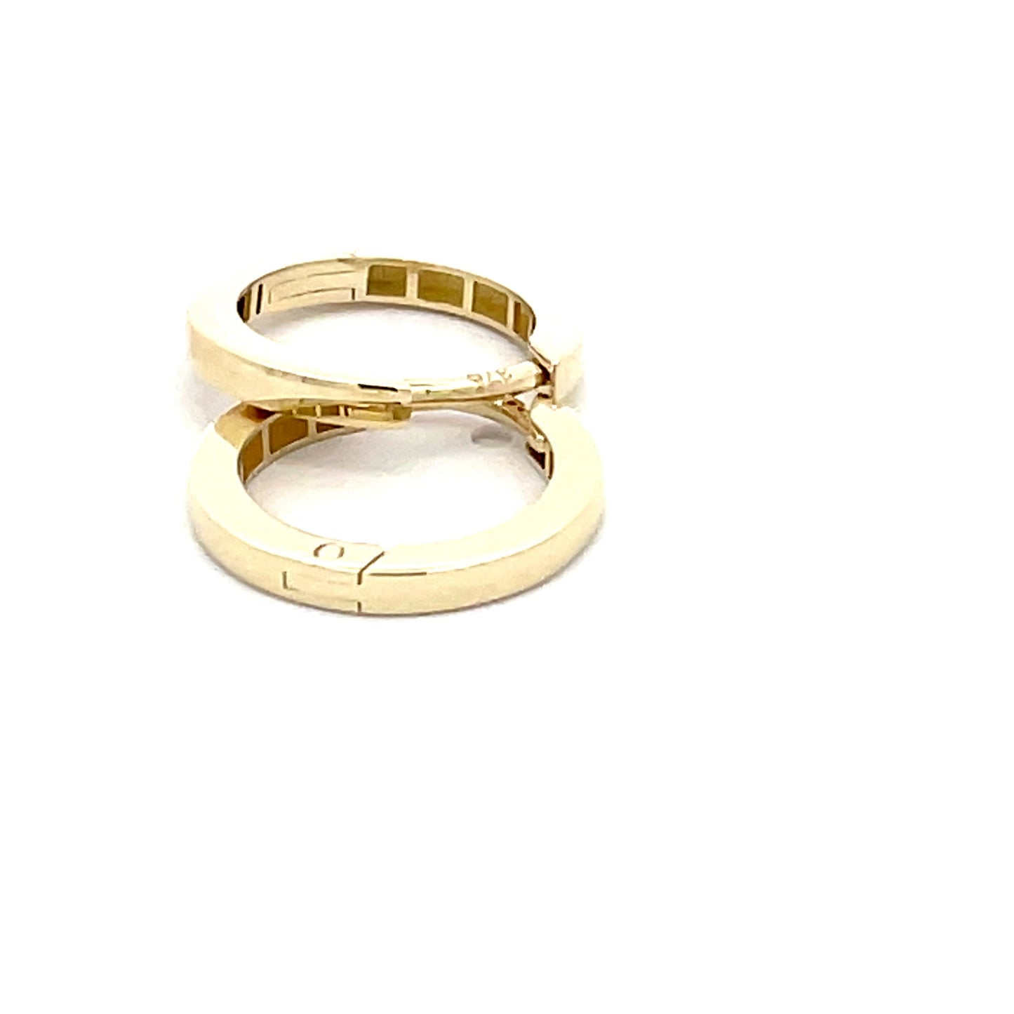 Yellow Gold Huggie Style Earrings Gardiner Brothers