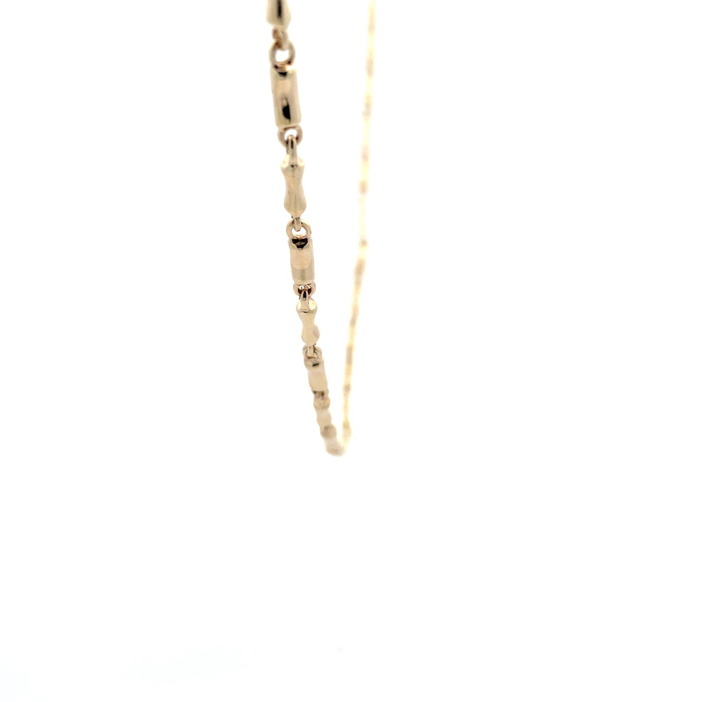 Yellow Gold "Dog Bone" Link Necklet Gardiner Brothers