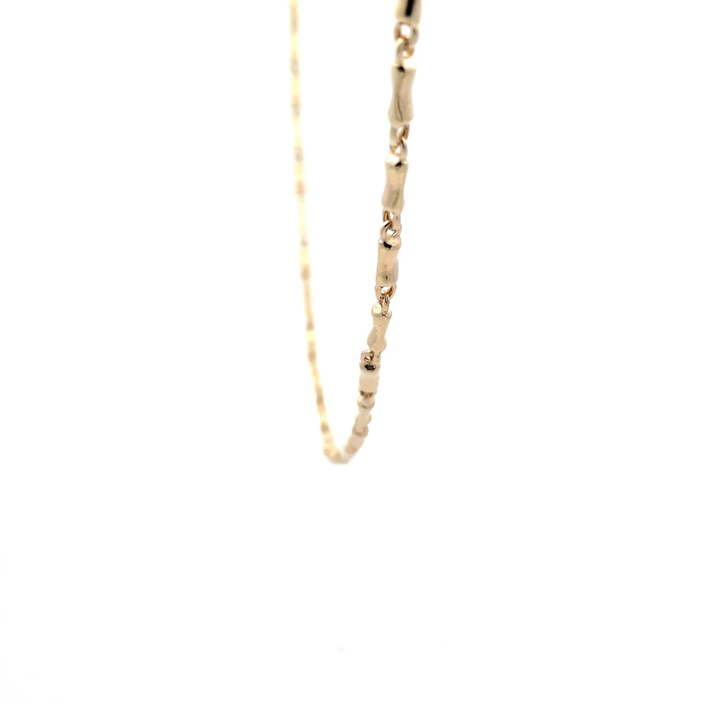 Yellow Gold "Dog Bone" Link Necklet Gardiner Brothers