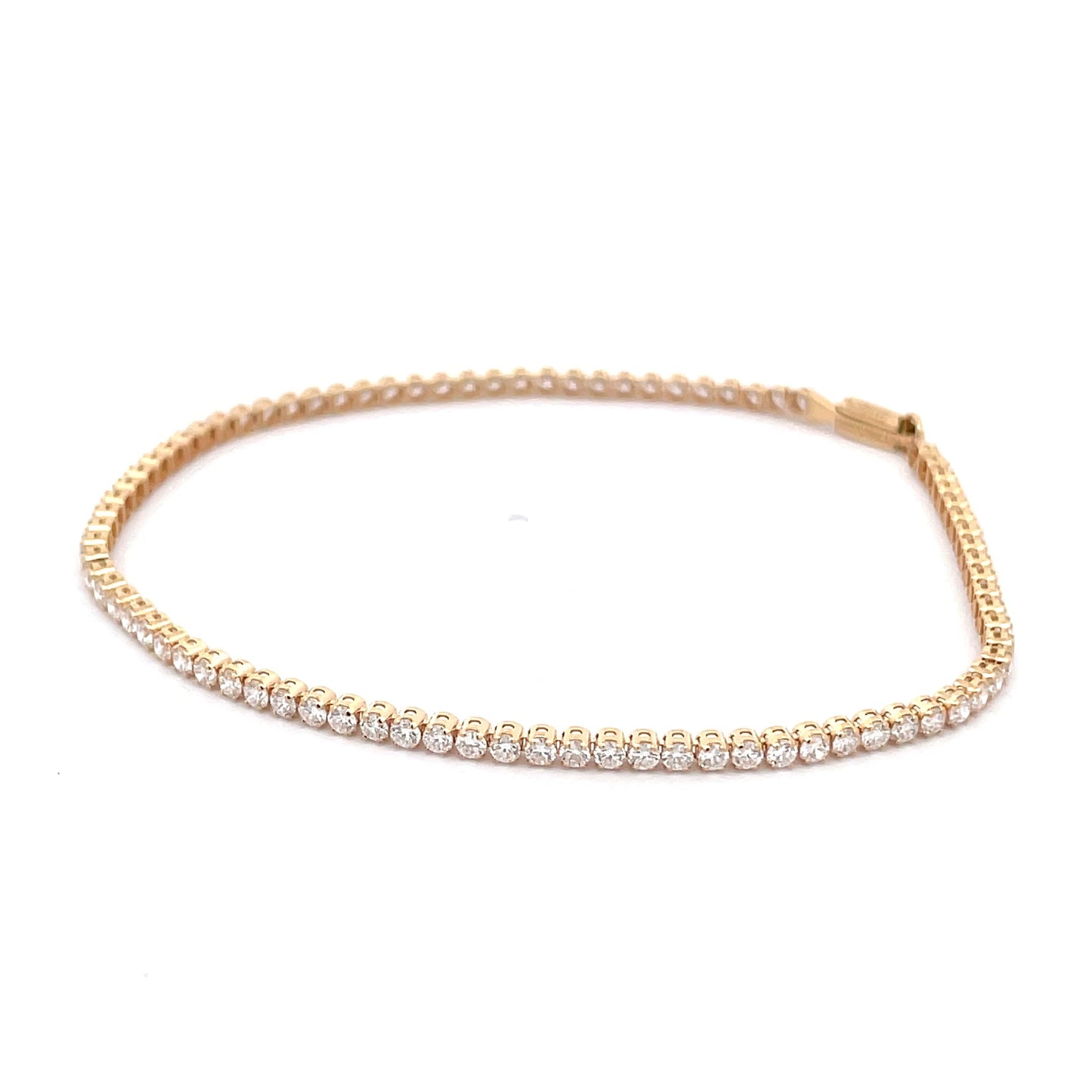 Yellow Gold Diamond Tennis Bracelet - 2.10cts Gardiner Brothers