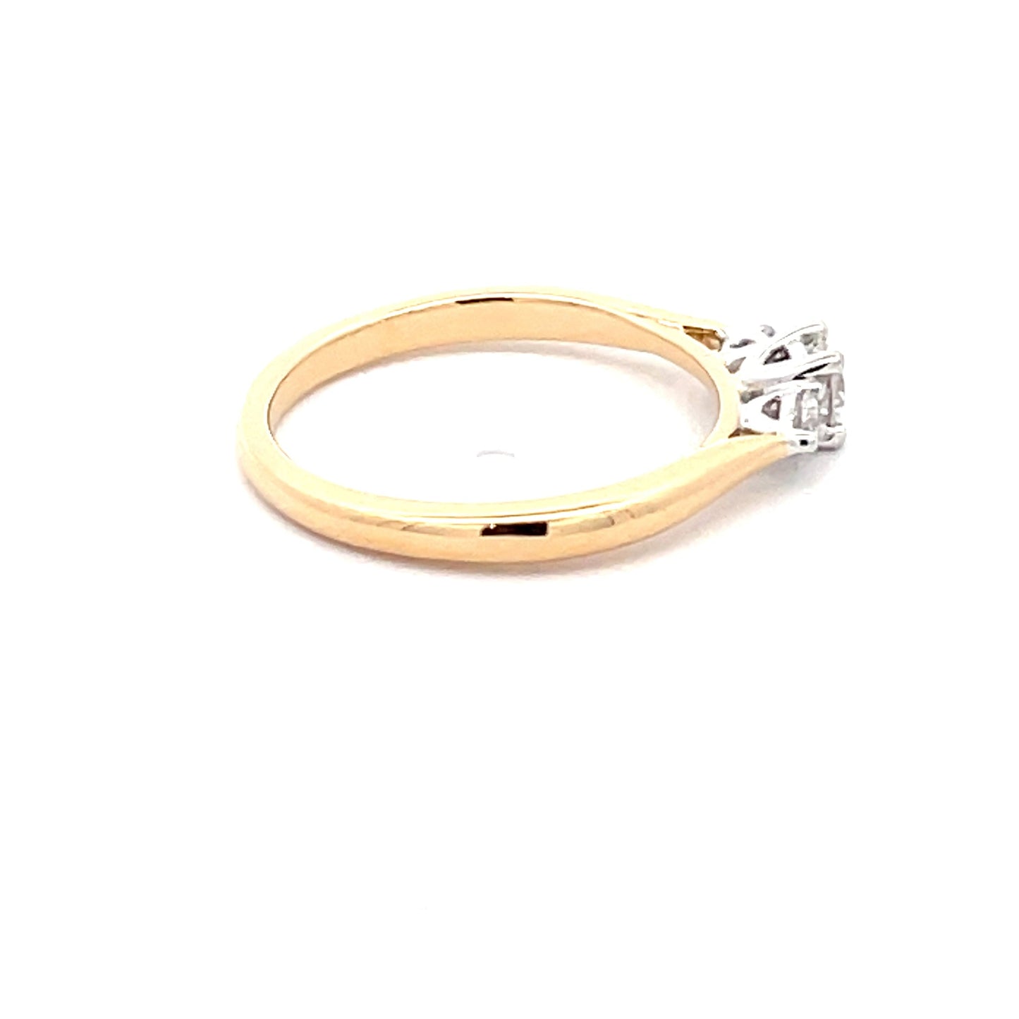 Round Brilliant Cut Diamond 3 Stone Ring Gardiner Brothers