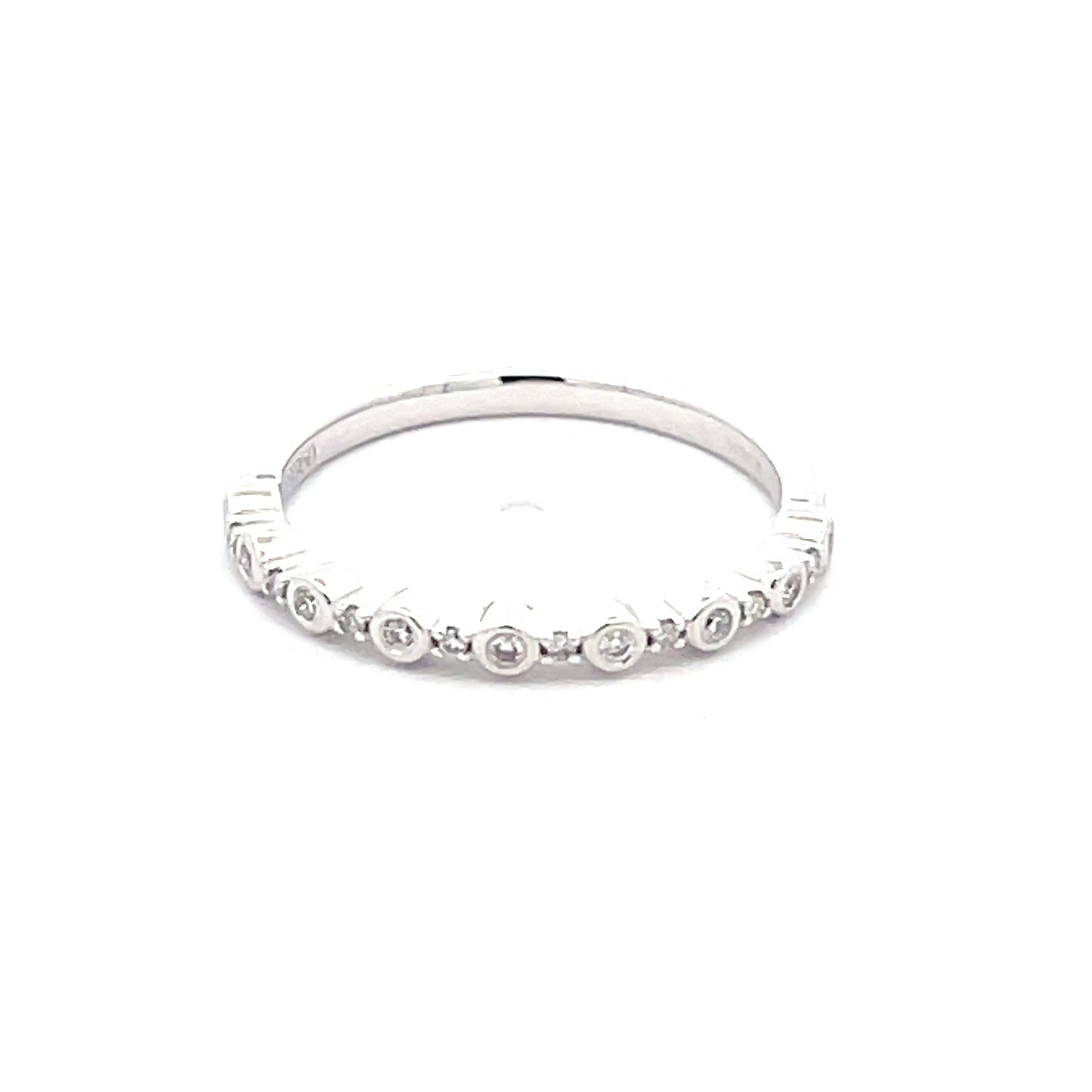 Round Brilliant Cut Diamond Eternity Style Ring Gardiner Brothers