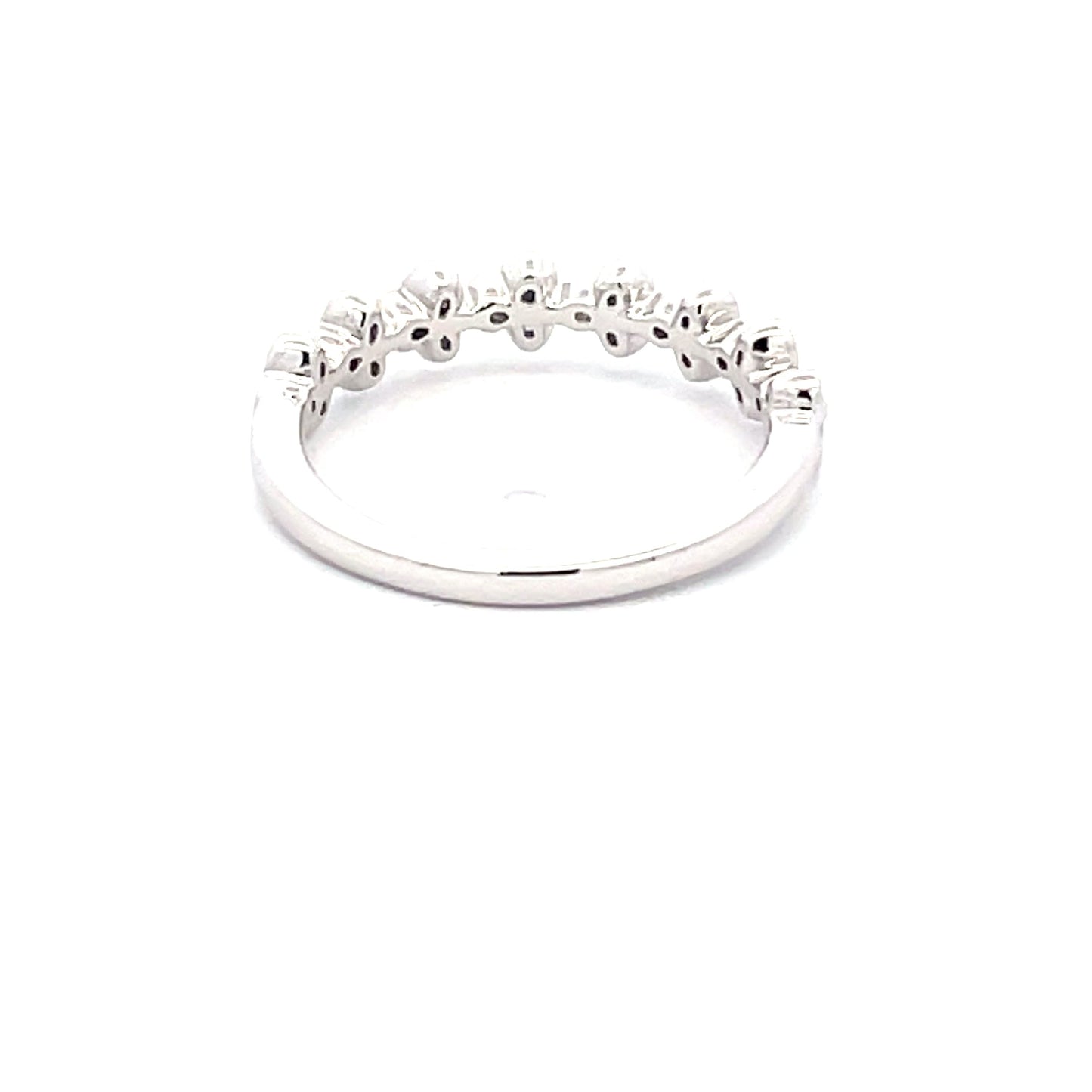 Round Brilliant Cut Diamond Floral Style Dress ring Gardiner Brothers
