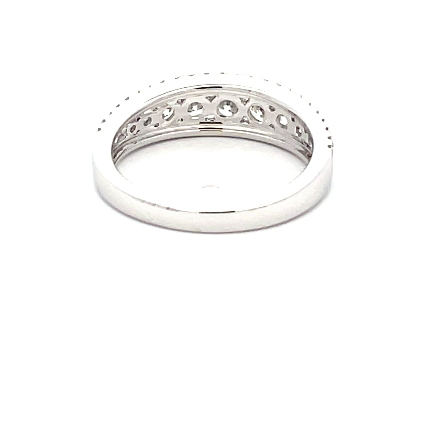 Round Brilliant Cut Diamond Eternity Style Ring Gardiner Brothers