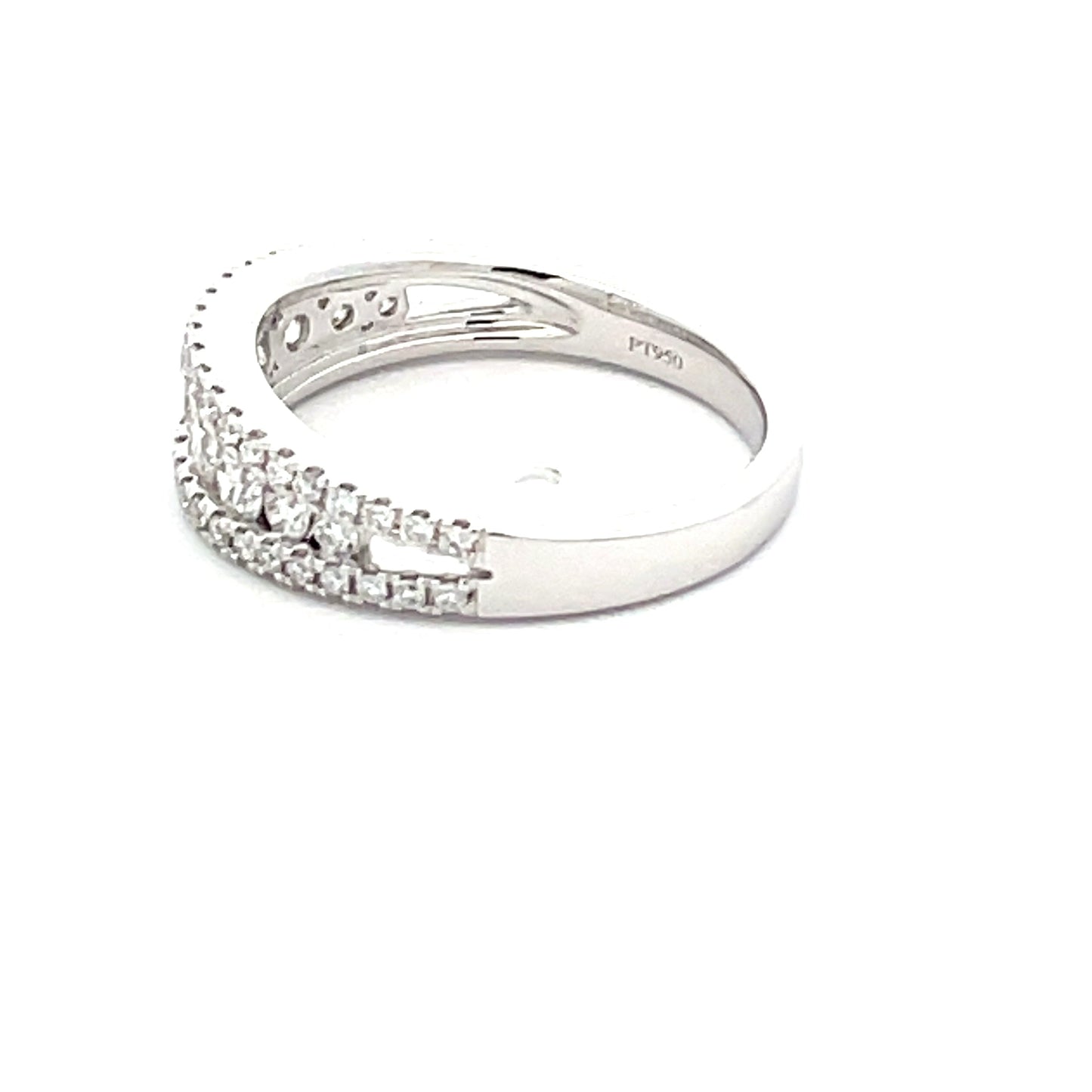 Round Brilliant Cut Diamond Eternity Style Ring Gardiner Brothers