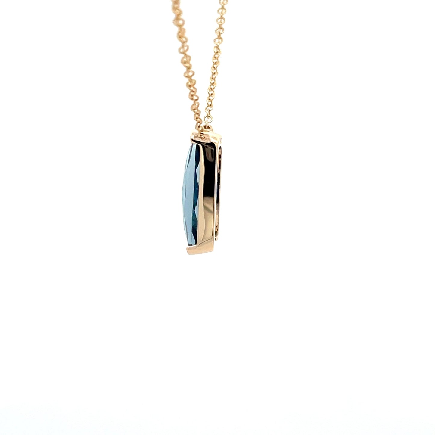 London Blue Topaz Pendant Gardiner Brothers