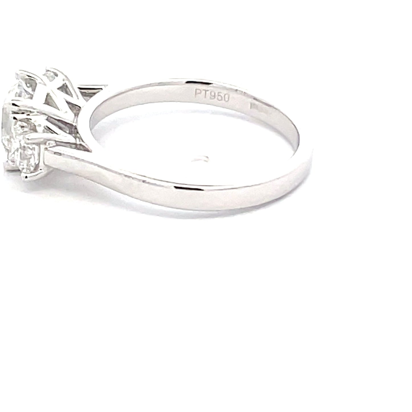 Princess Cut 3 Stone Diamond Ring - 1.60cts Gardiner Brothers