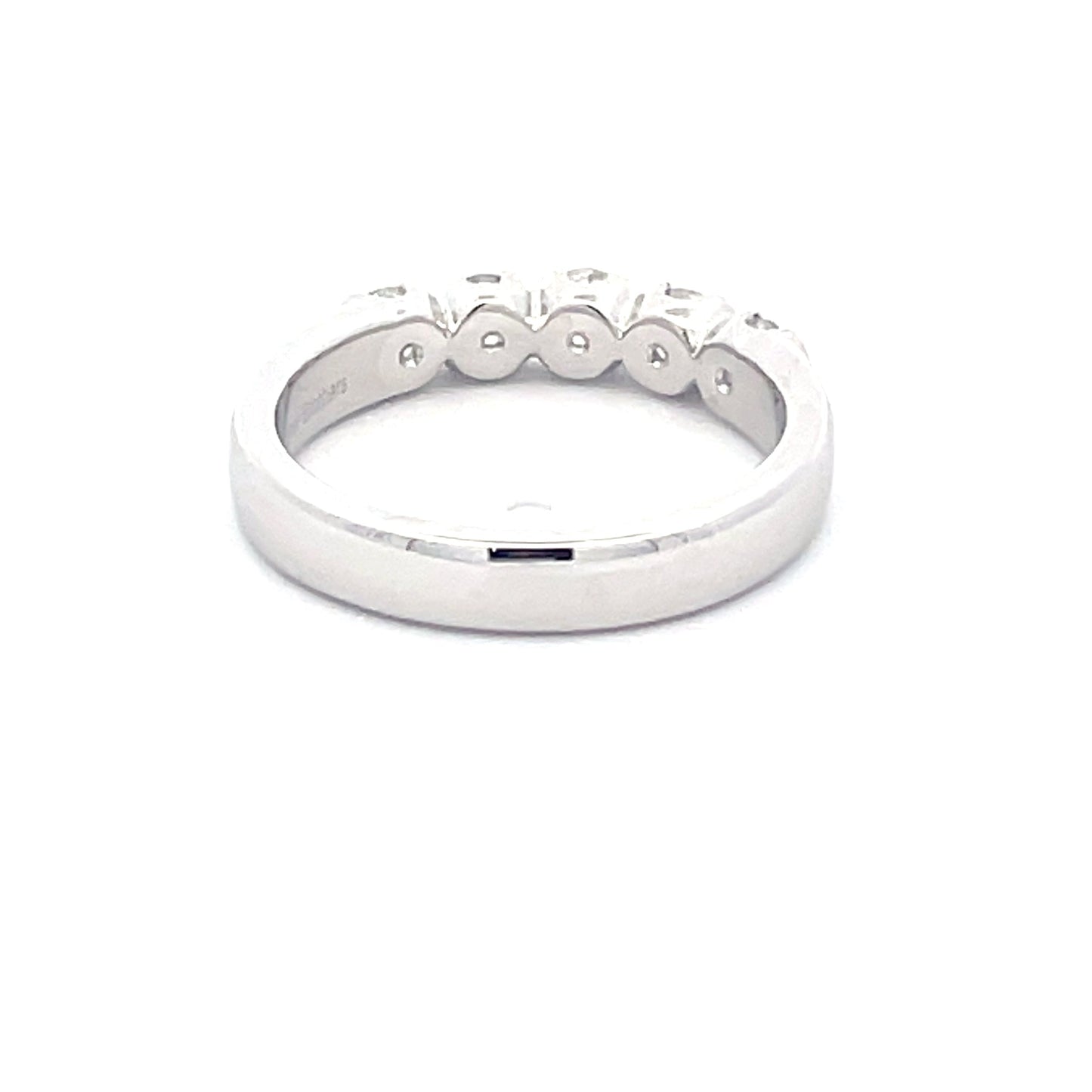 Round Brilliant Cut Diamond 5 Stone Ring - 0.75cts Gardiner Brothers