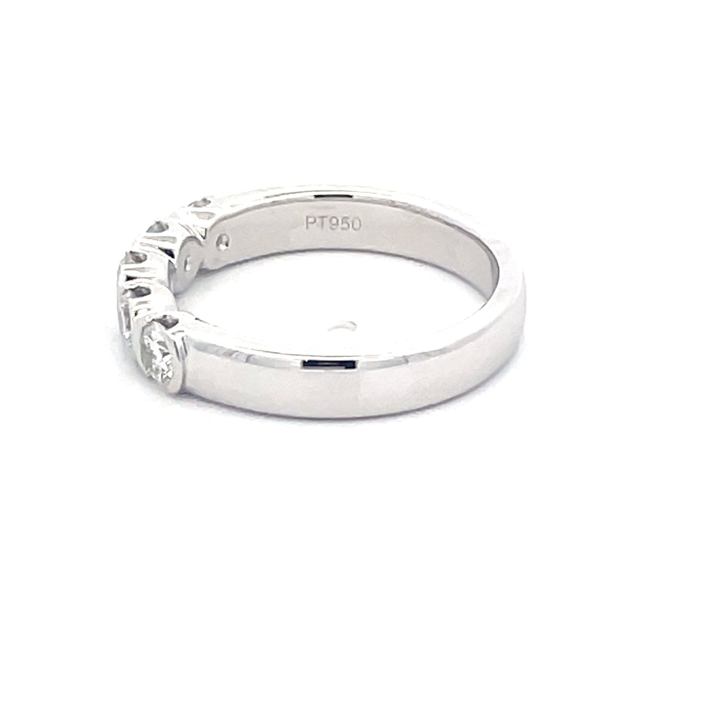 Round Brilliant Cut Diamond 5 Stone Ring - 0.75cts Gardiner Brothers