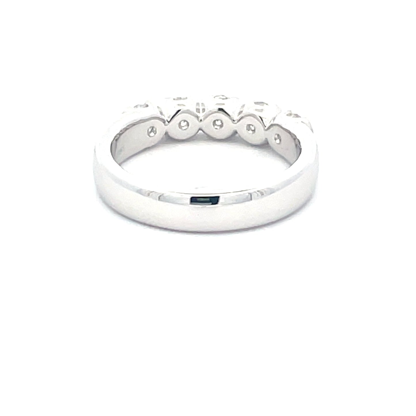 Round Brilliant Cut Diamond 5 Stone Ring - 1.00cts Gardiner Brothers