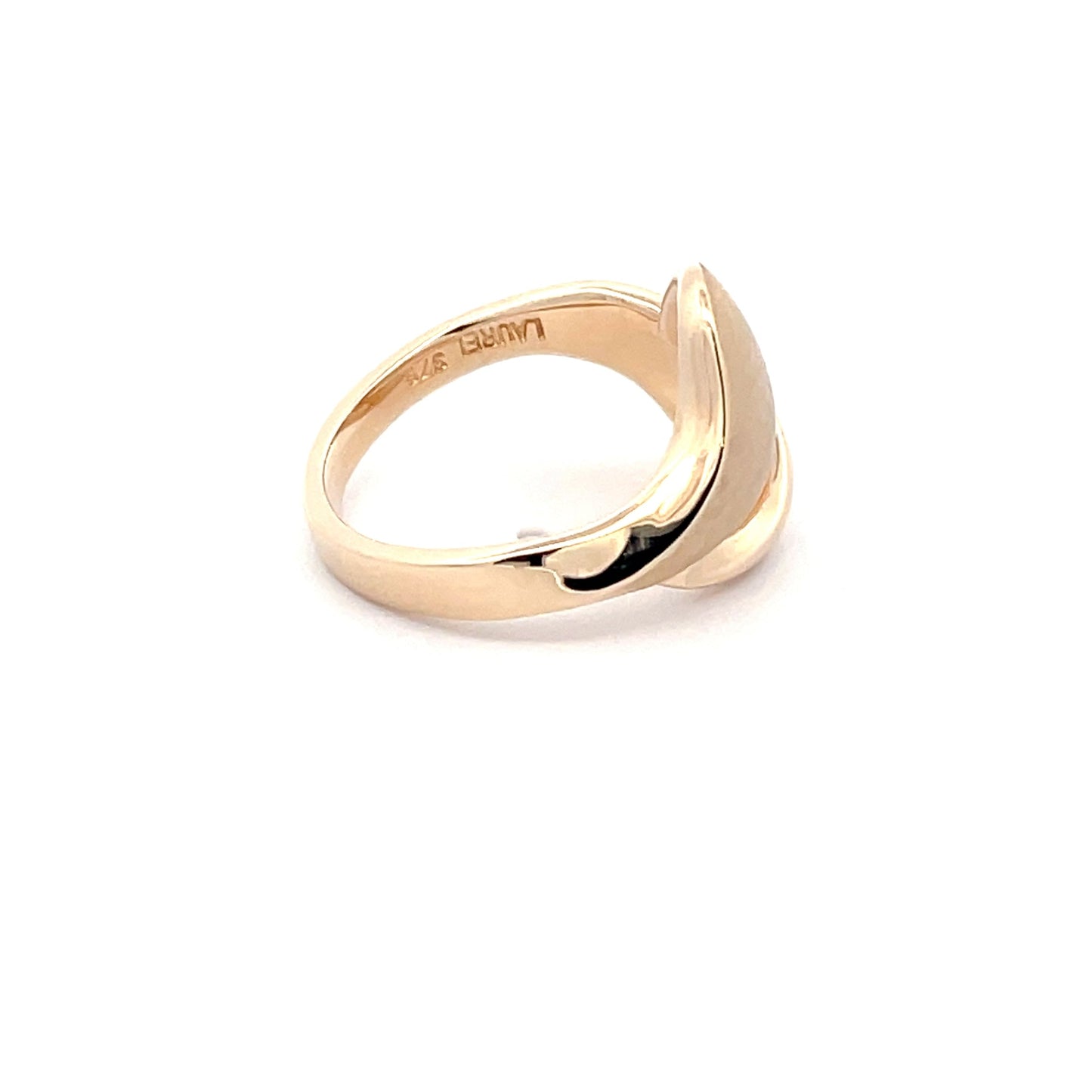 Yellow Gold Split Blade Ring Gardiner Brothers