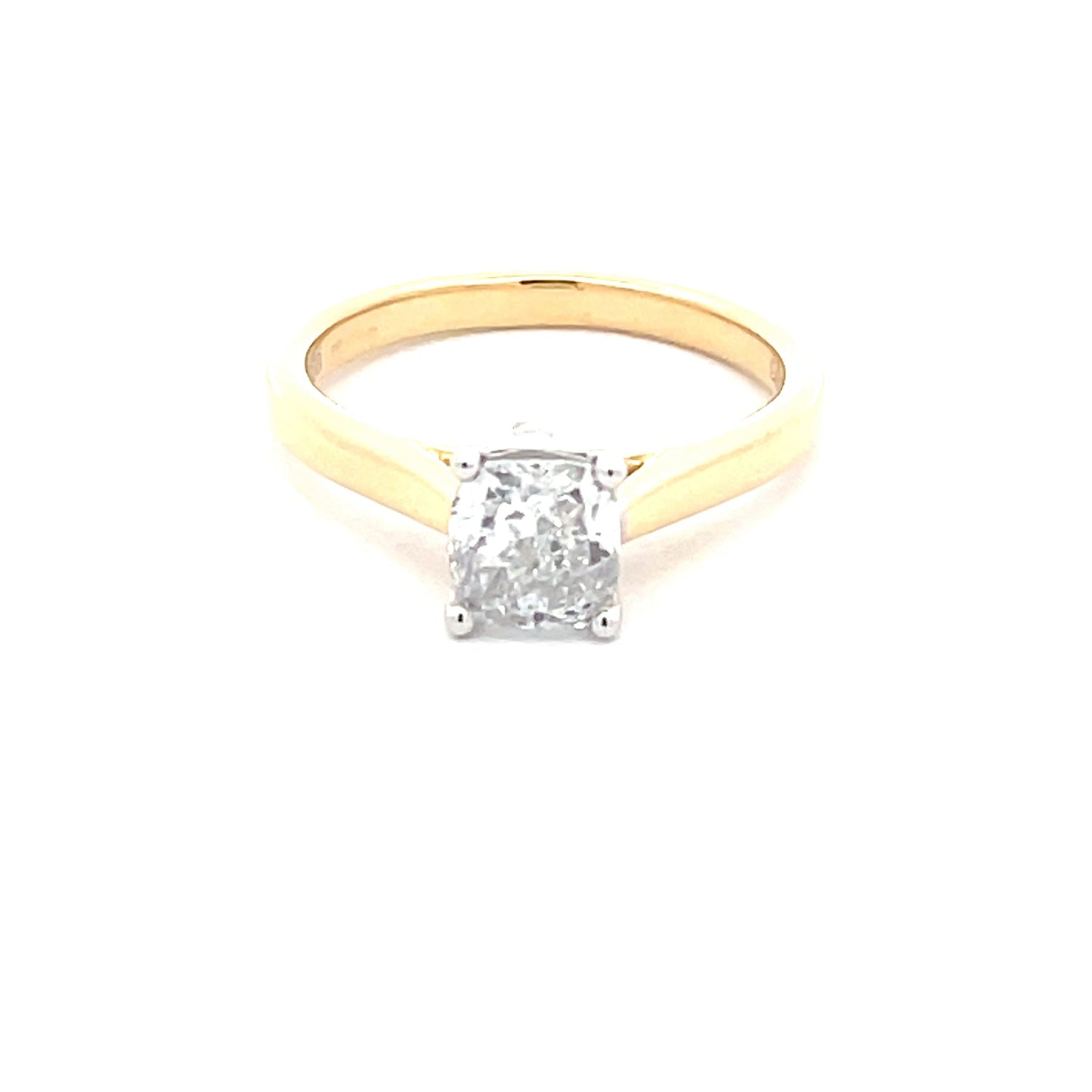 Cushion Shaped Diamond Solitaire Ring - 1.00cts Gardiner Brothers