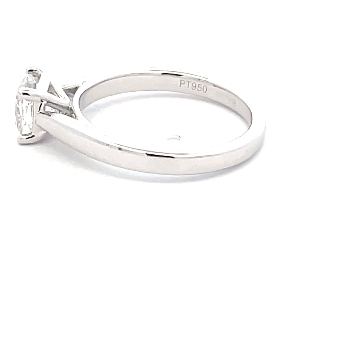 Cushion Shaped Diamond Solitaire Ring - 1.01cts Gardiner Brothers
