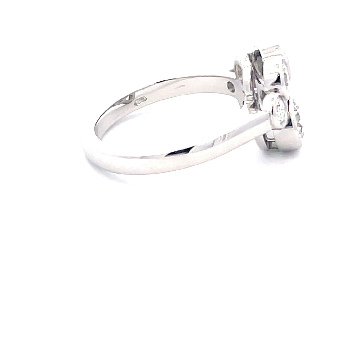 Round Brilliant Cut Diamond Bubble Style Ring - 1.35cts Gardiner Brothers