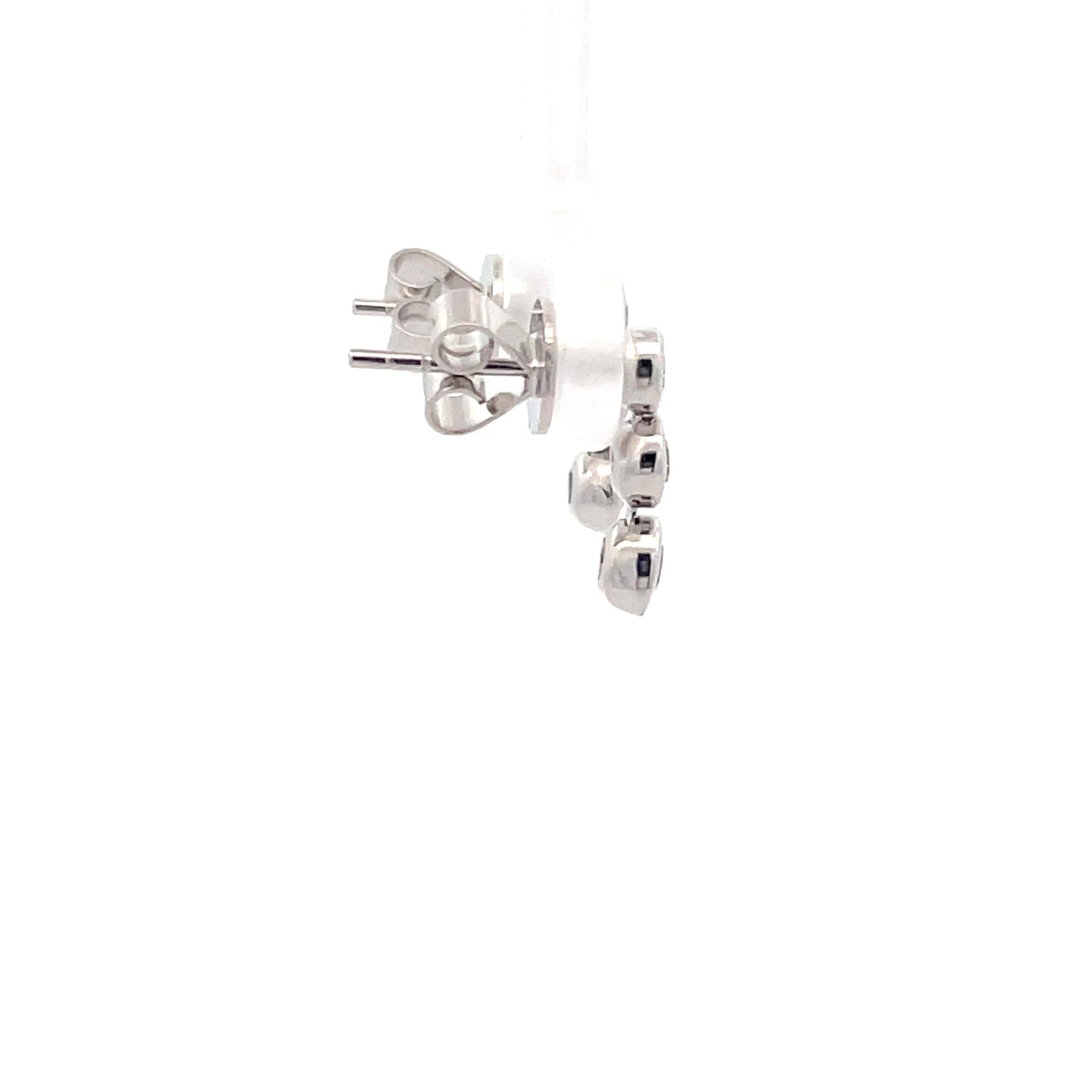 Round Brilliant Cut Diamond Drop Style Earrings Gardiner Brothers