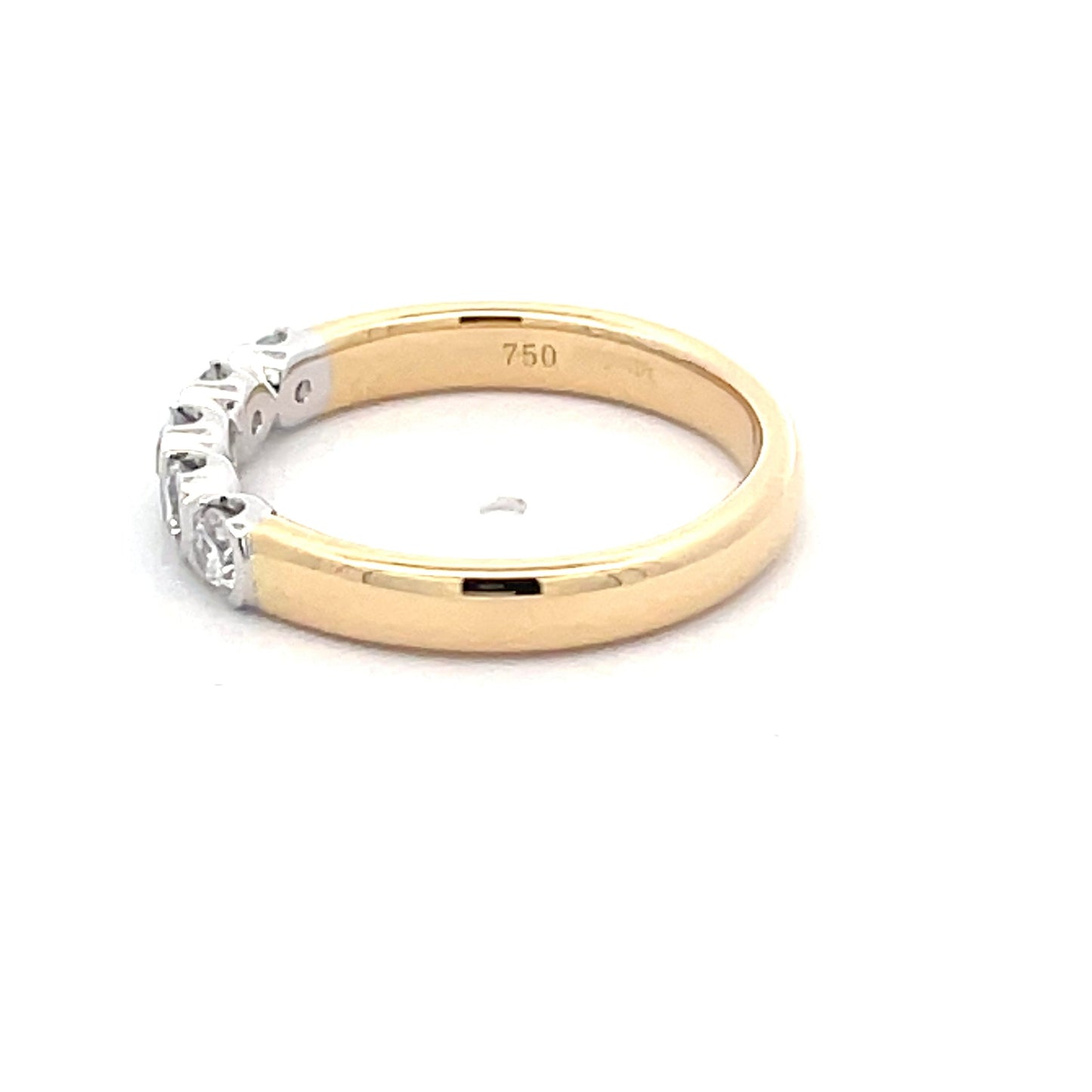 Round Brilliant Cut Diamond 5 Stone Ring - 0.50cts Gardiner Brothers