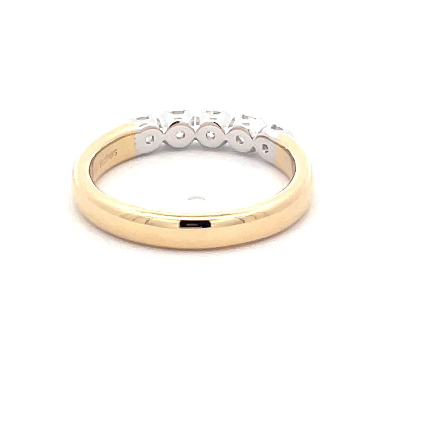Round Brilliant Cut Diamond 5 Stone Ring - 0.50cts Gardiner Brothers
