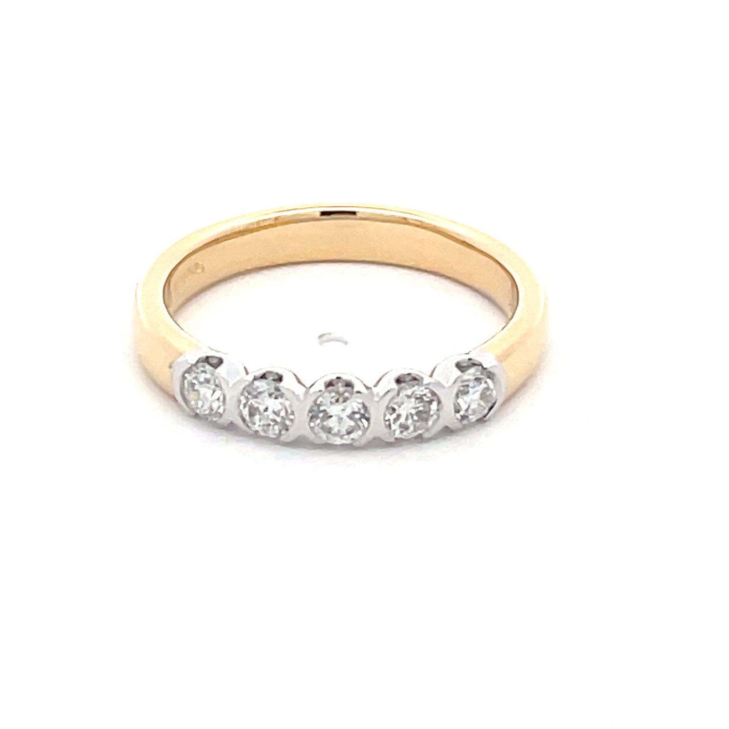 Round Brilliant Cut Diamond 5 Stone Ring - 0.50cts Gardiner Brothers