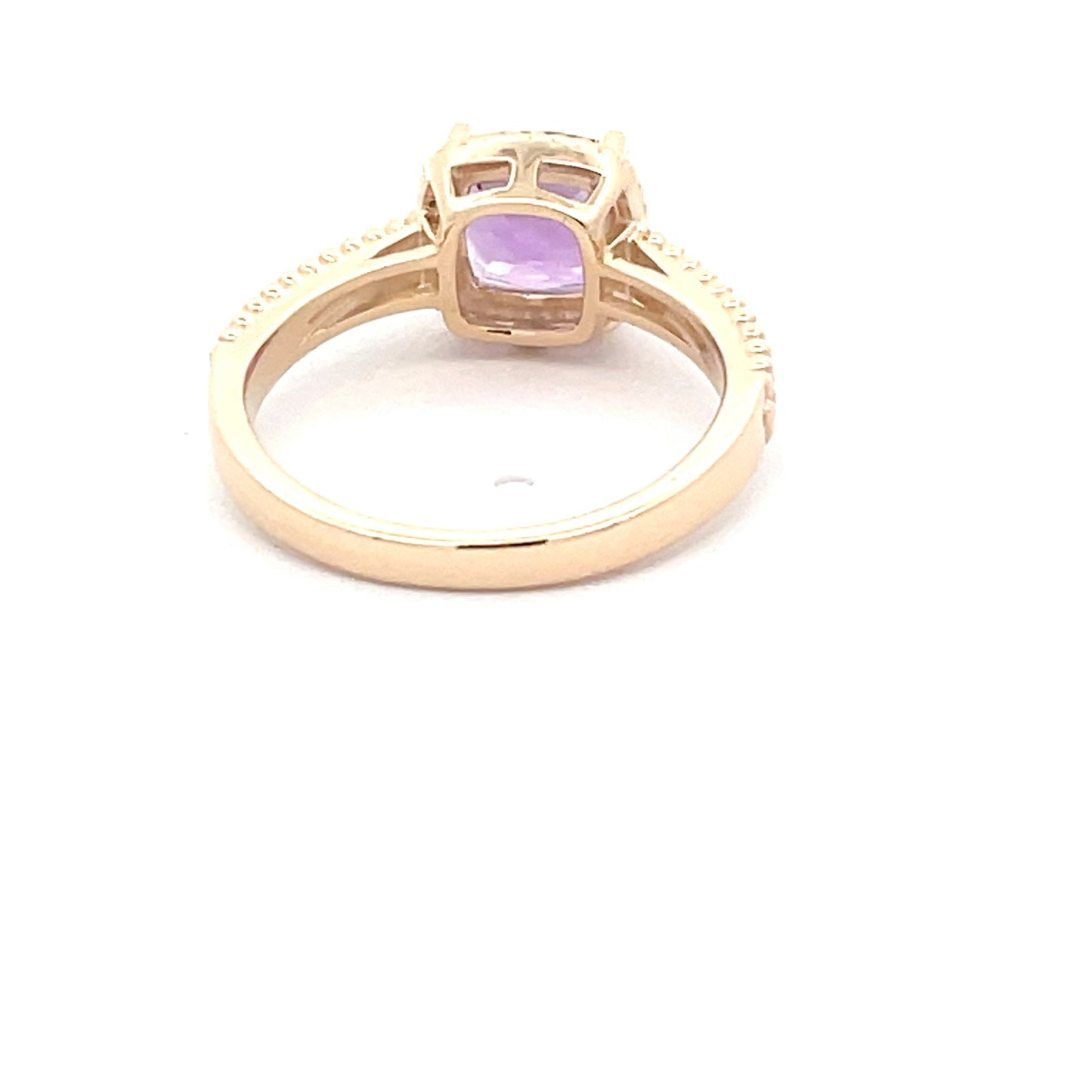 Twisted Wire Style Ring with Amethyst Gardiner Brothers