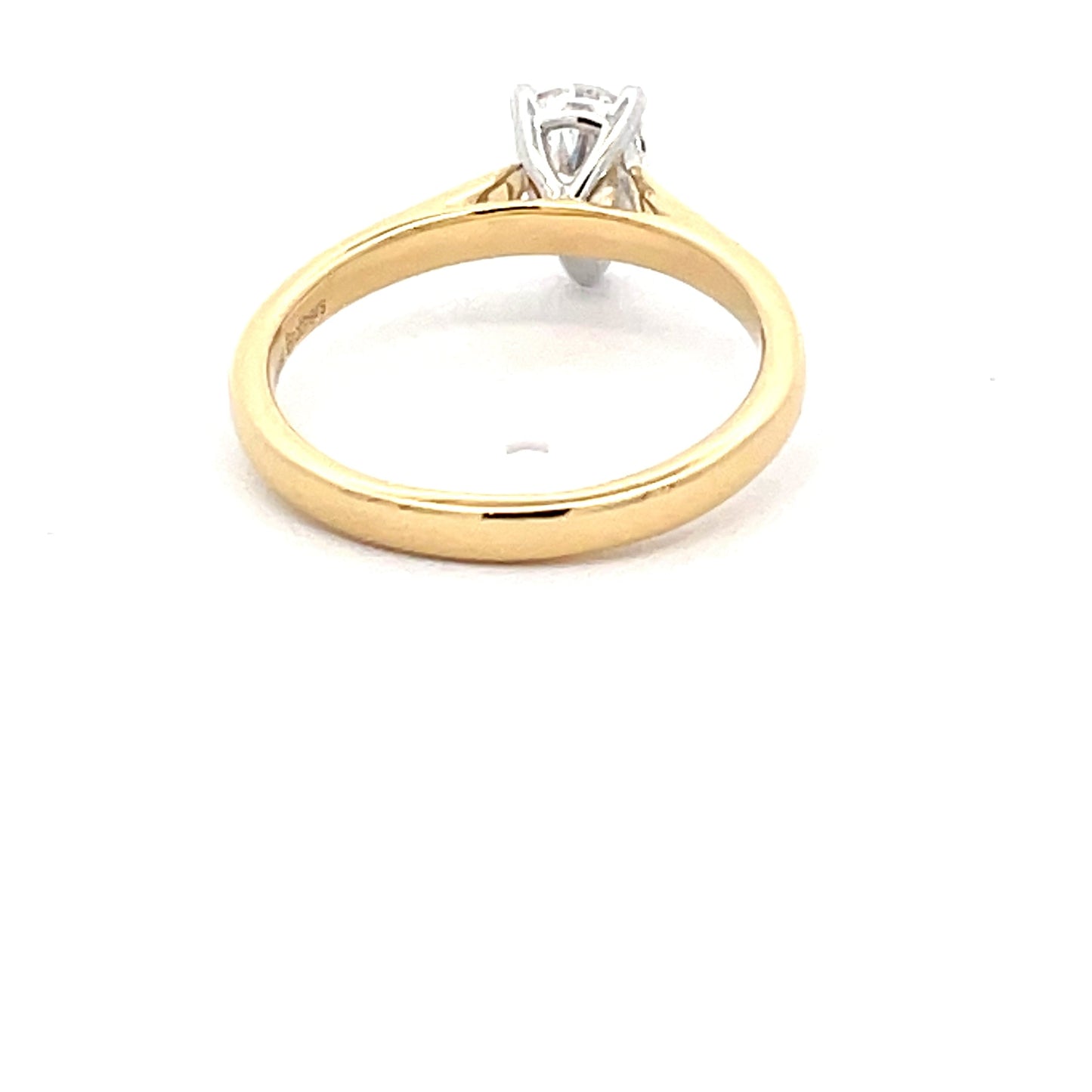 Pear Shaped Diamond Solitaire Ring - 0.70cts Gardiner Brothers
