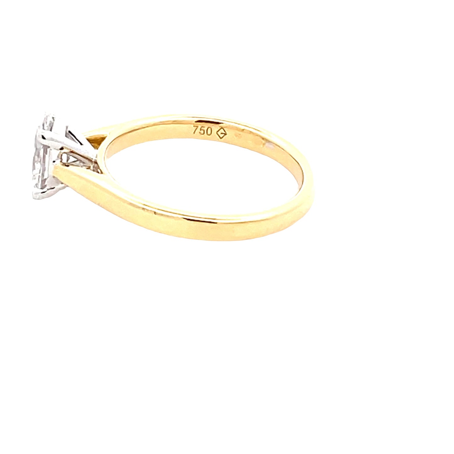 Lab Grown Oval Shaped Diamond Solitaire Ring - 0.70cts Gardiner Brothers